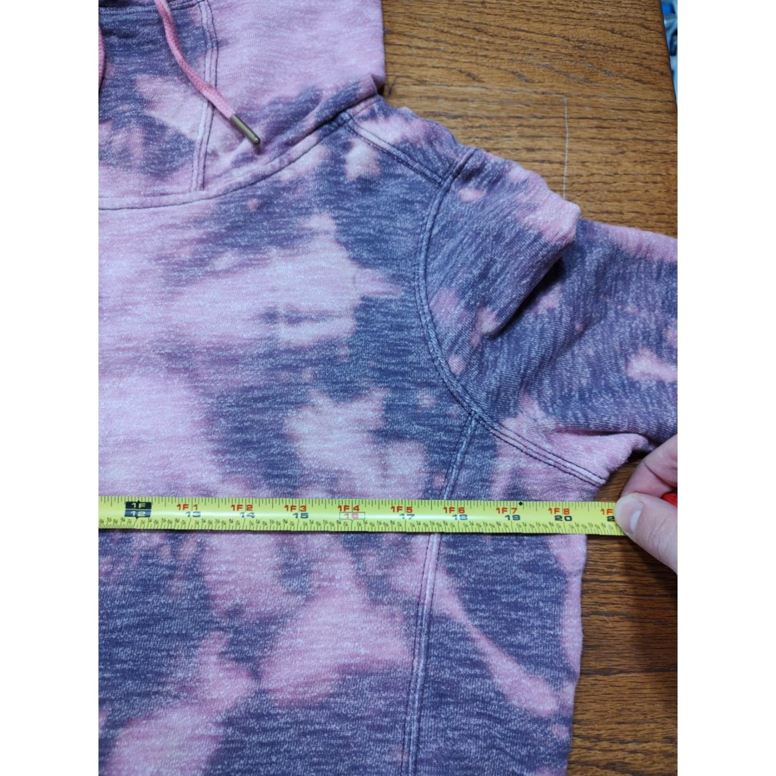 Carhartt VINTAGE Carhartt Womens M Funnel Neck Pullover Hoodie Sweatshirt Acid Wash Tie Dye Size M / US 6-8 / IT 42-44 - 7 Thumbnail