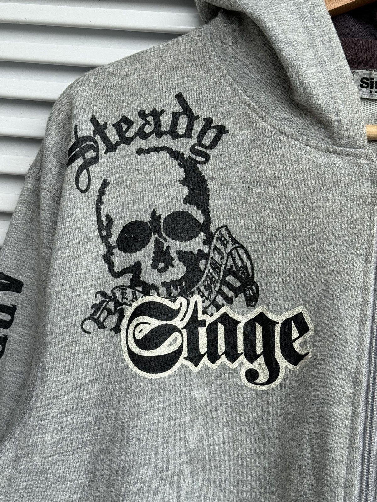 Japanese Brand Vintage Sirmione Skulls Hoodies / Travis Goa Scott Size US S / EU 44-46 / 1 - 4 Thumbnail