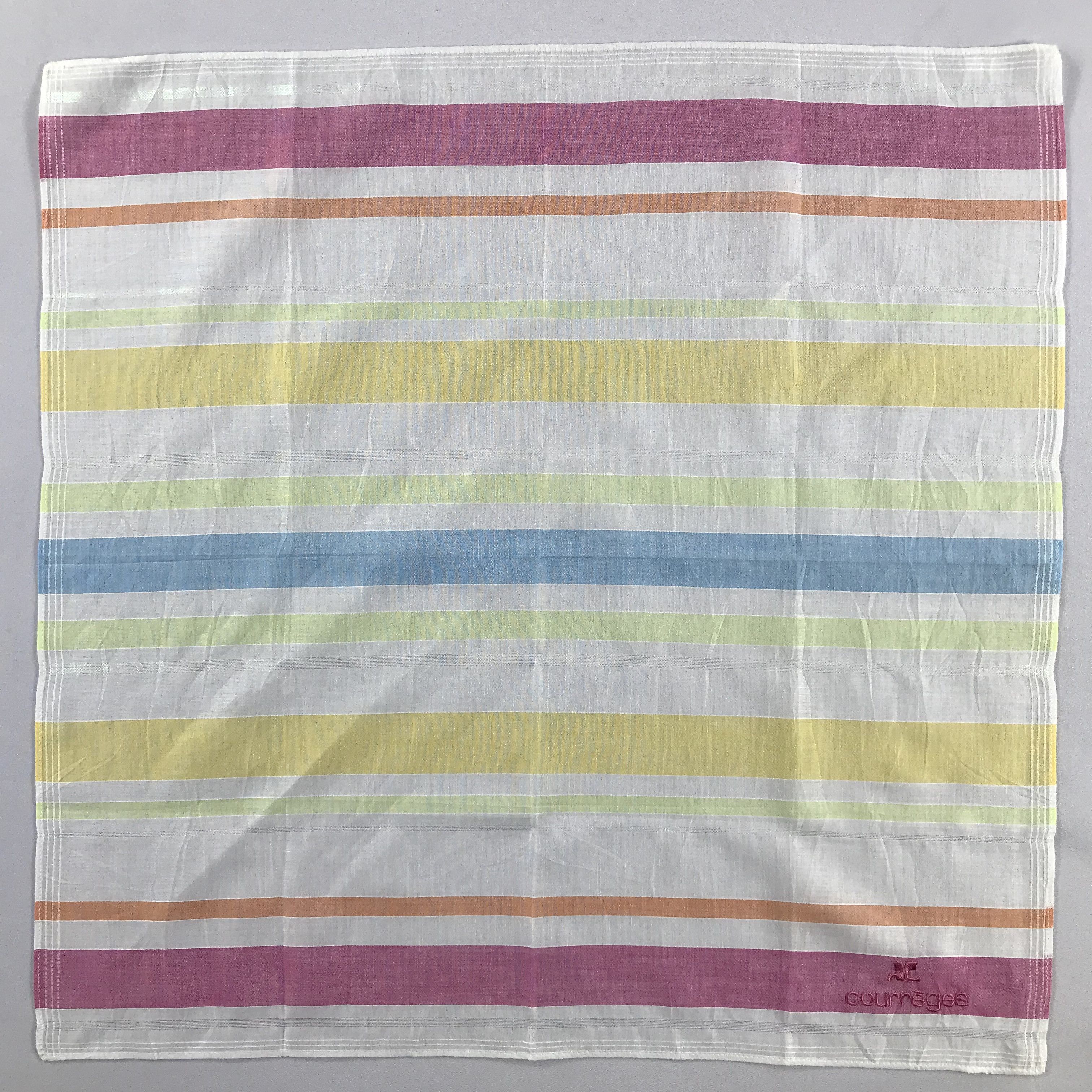 Courreges Courreges Handkerchief / Bandana / Neckerchief C603 Size ONE SIZE - 3 Thumbnail