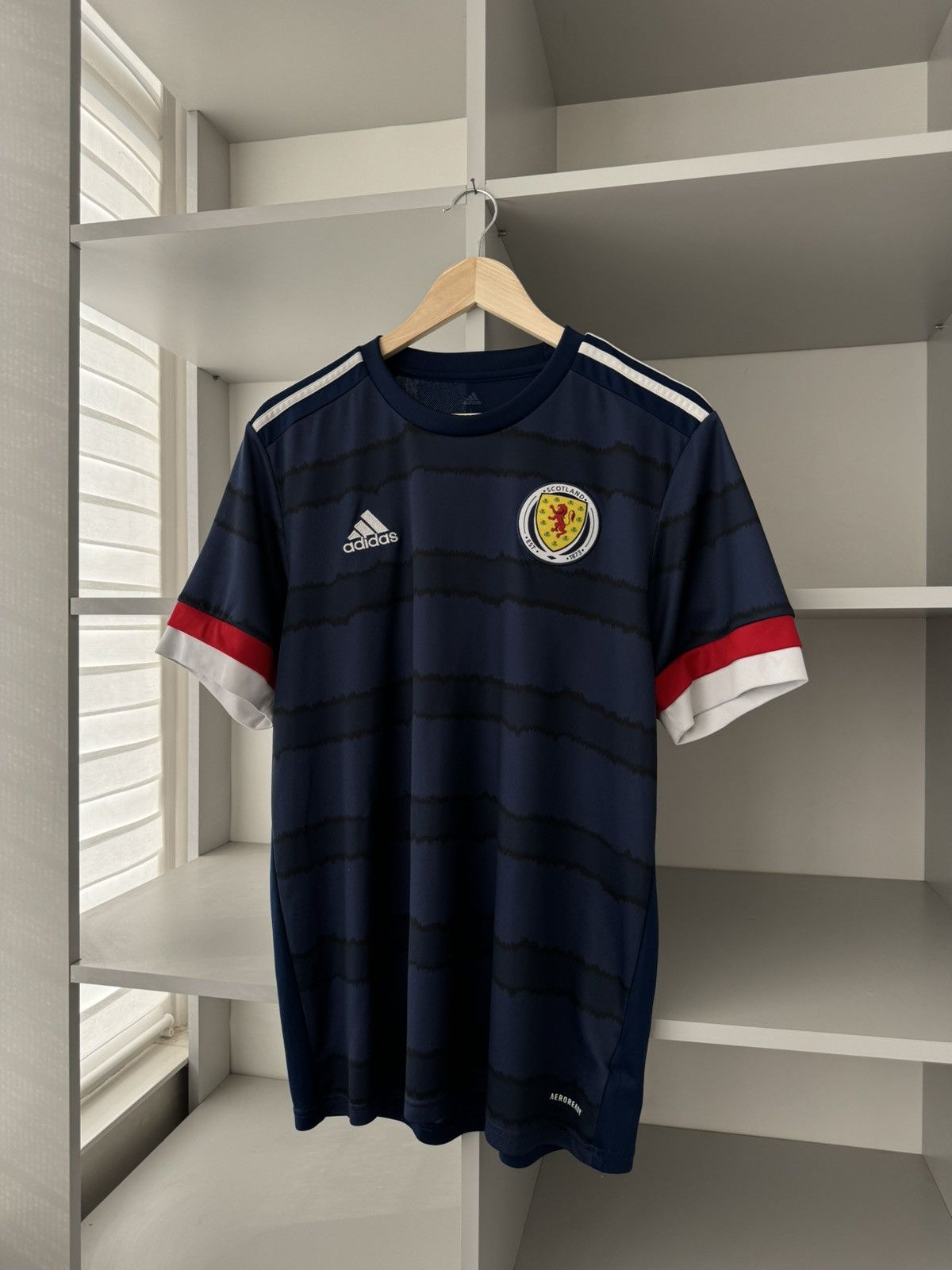 Adidas × Vintage Adidas Scotland 2021 Home Jersey Size US M / EU 48-50 / 2 - 2 Thumbnail