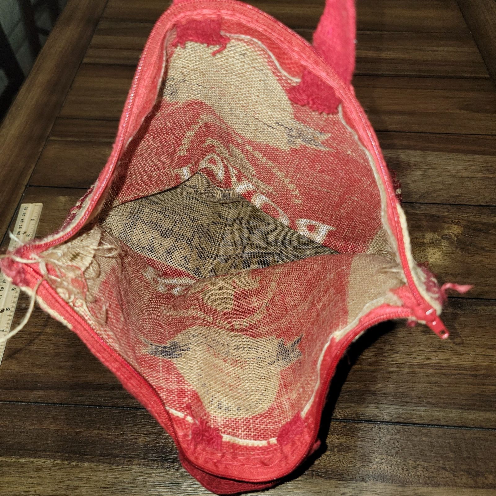 Other Royal Basmati Rice Burlap Bag w/ Zip & Handles 15" X 18.5" Size ONE SIZE - 3 Thumbnail