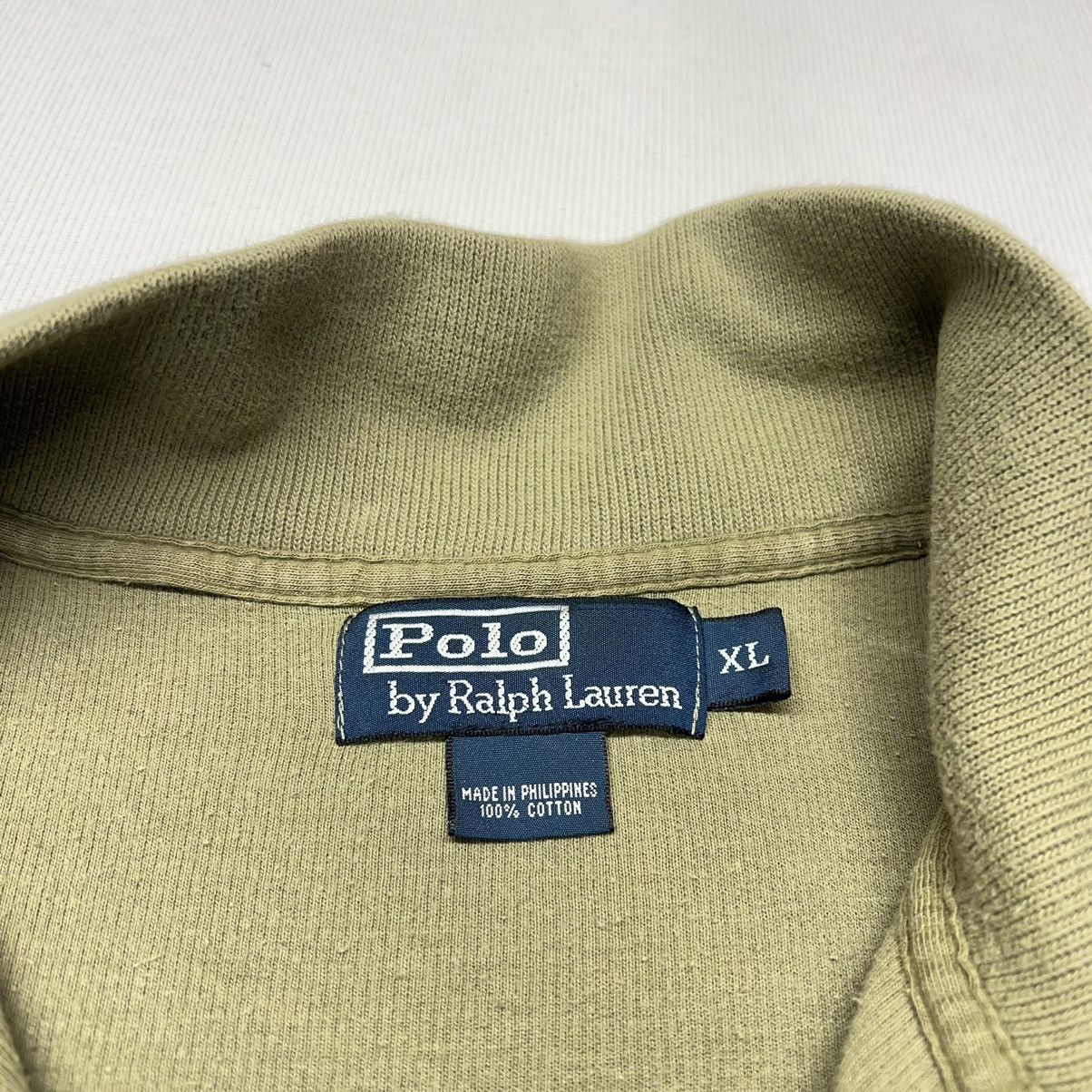 Polo Ralph Lauren Polo Ralph Lauren Sweater Green 1/4 Zip Pullover Quarter Size US XL / EU 56 / 4 - 5 Thumbnail