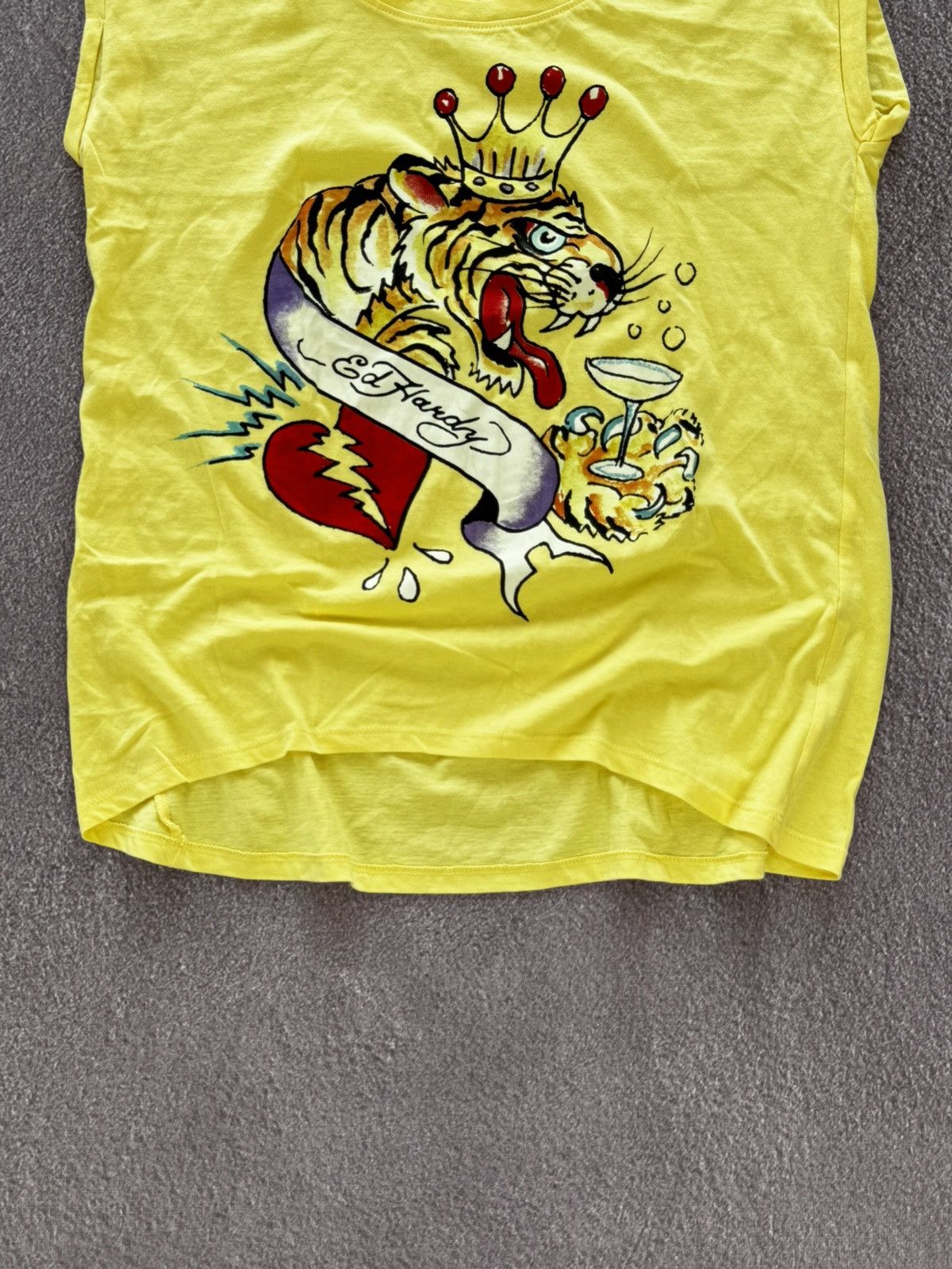 Ed Hardy Vintage Y2K Ed Hardy Tank Top Size XL / US 12-14 / IT 48-50 - 3 Thumbnail