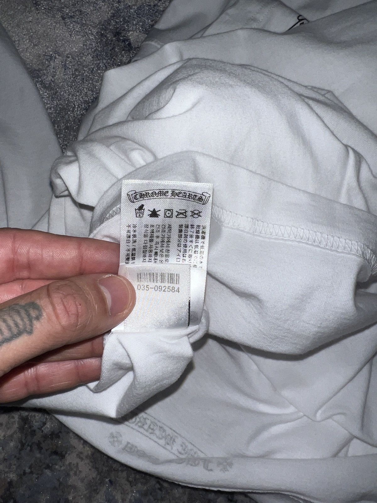 Chrome Hearts Chrome hearts fuck you long sleeve t shirt Size US M / EU 48-50 / 2 - 9 Thumbnail
