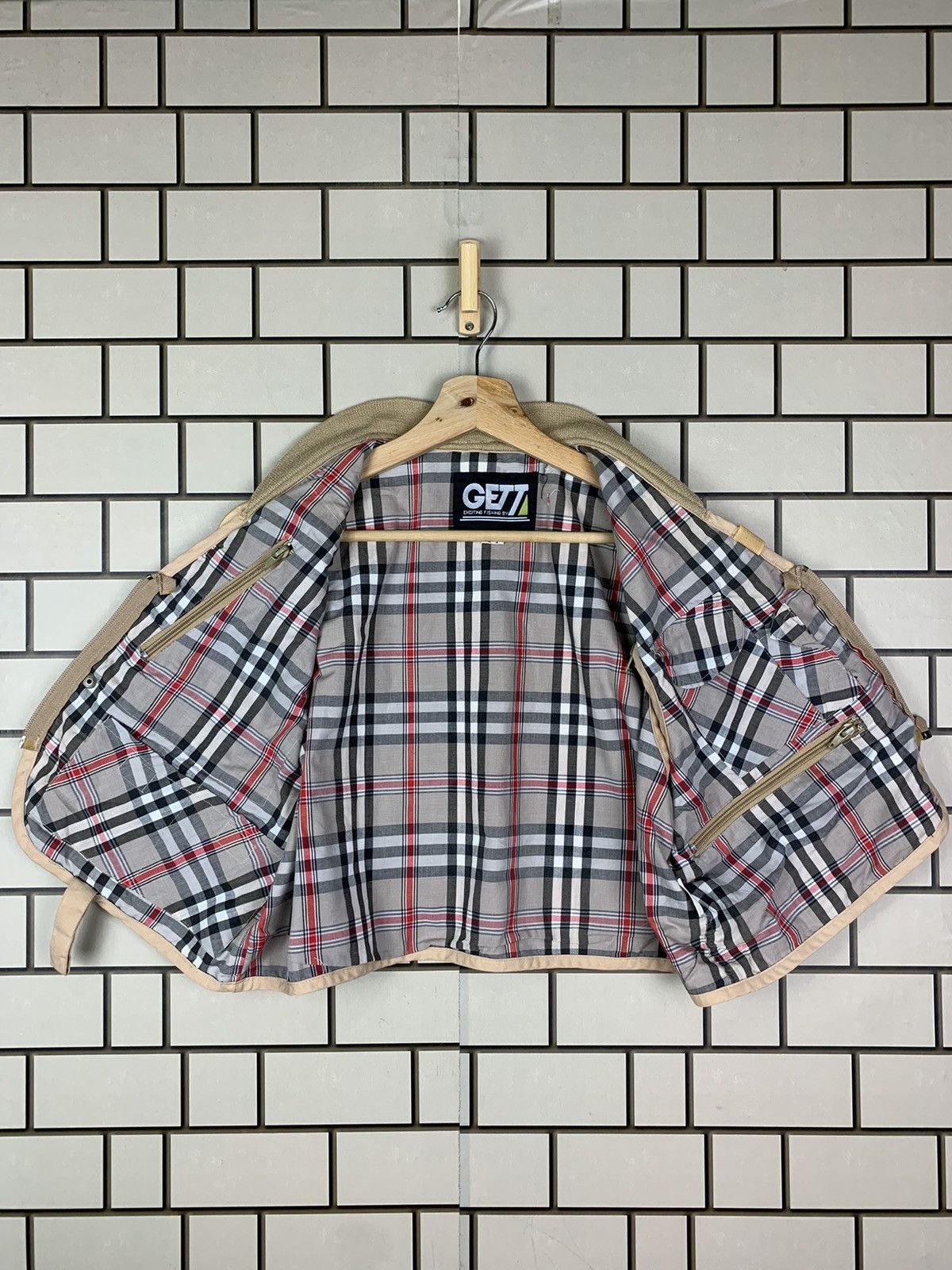 Japanese Brand Vintage Gett Multi Pocket Vest Size US M / EU 48-50 / 2 - 18 Thumbnail