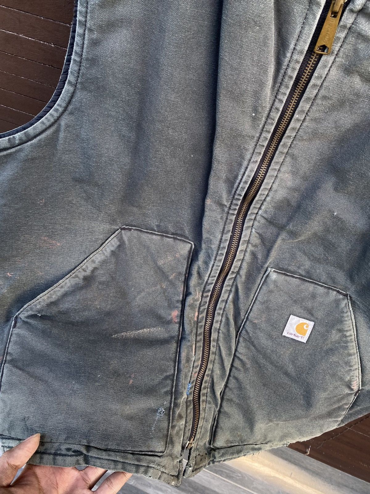 Carhartt × Vintage Vintage Carhartt Work Vest Size US XXL / EU 58 / 5 - 2 Thumbnail