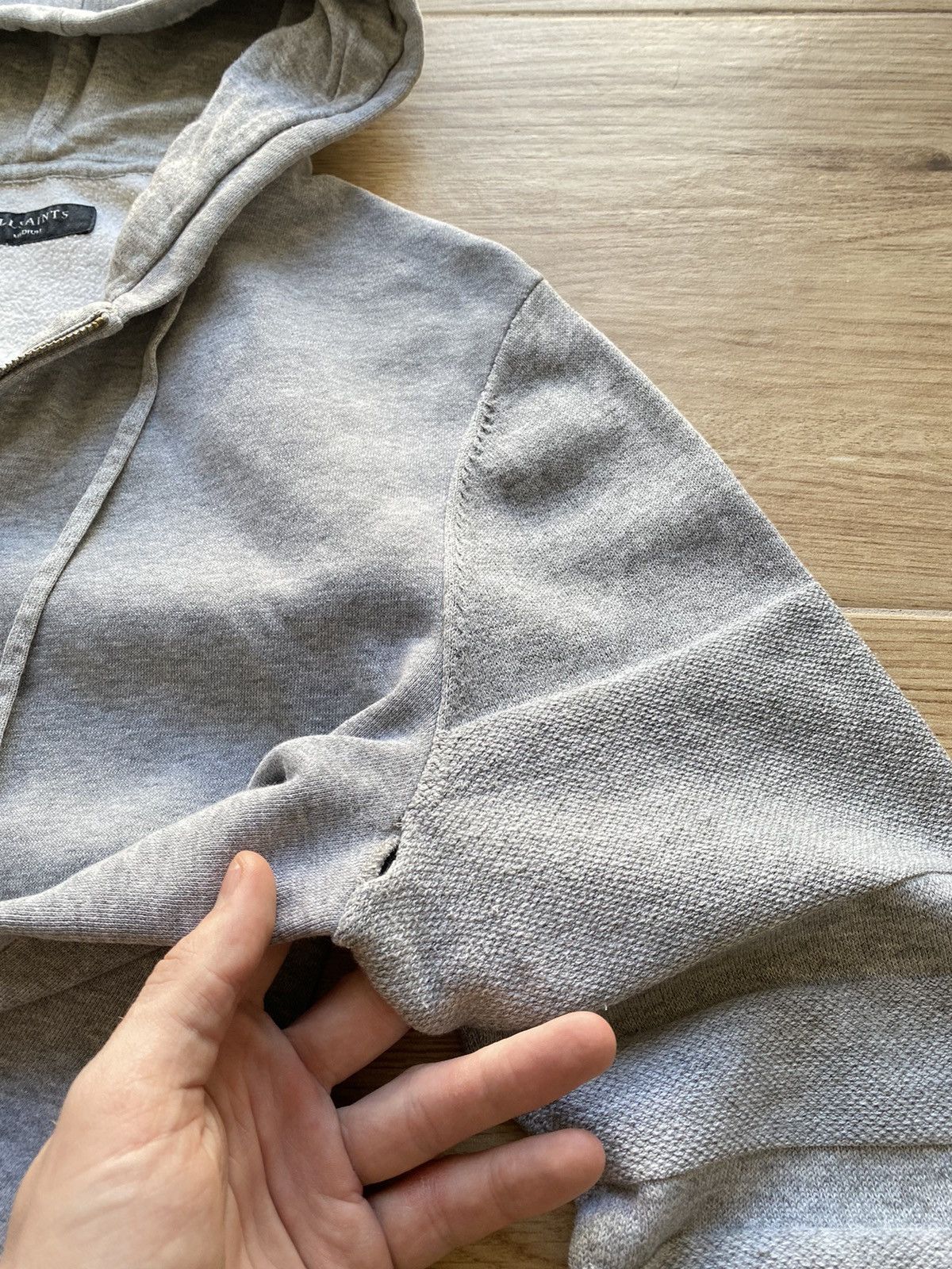 Allsaints Allsaints Zip Hoodie Size US M / EU 48-50 / 2 - 7 Thumbnail