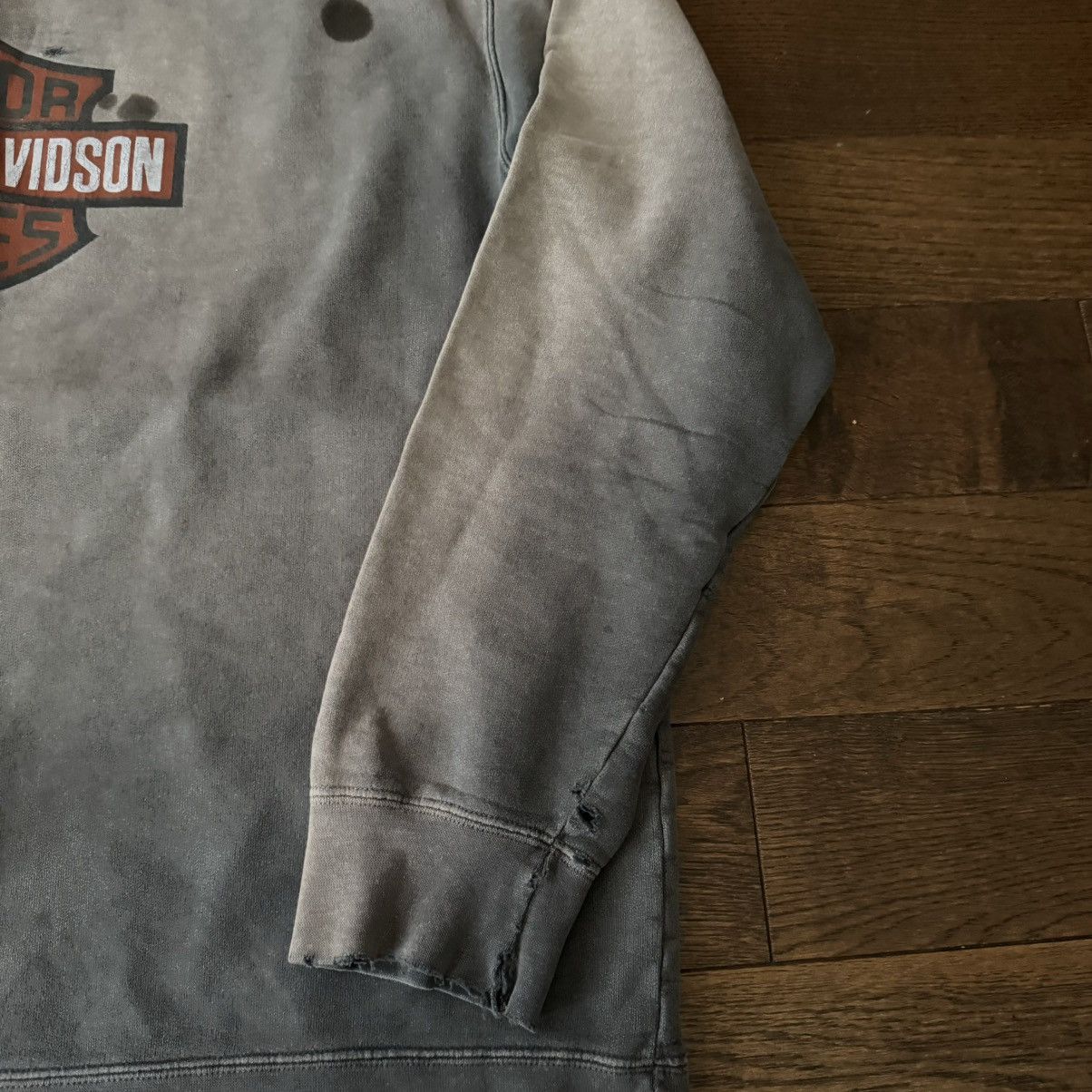 Harley Davidson × Vintage Distressed Harley Davidson Sweatshirt Size US XL / EU 56 / 4 - 6 Thumbnail