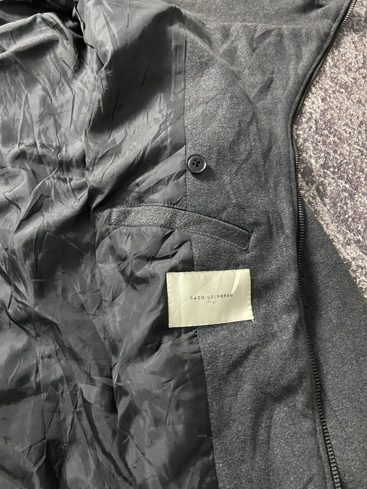 Japanese Brand × NANO universe Nano universe zipper hoodie Size US L / EU 52-54 / 3 - 5 Thumbnail