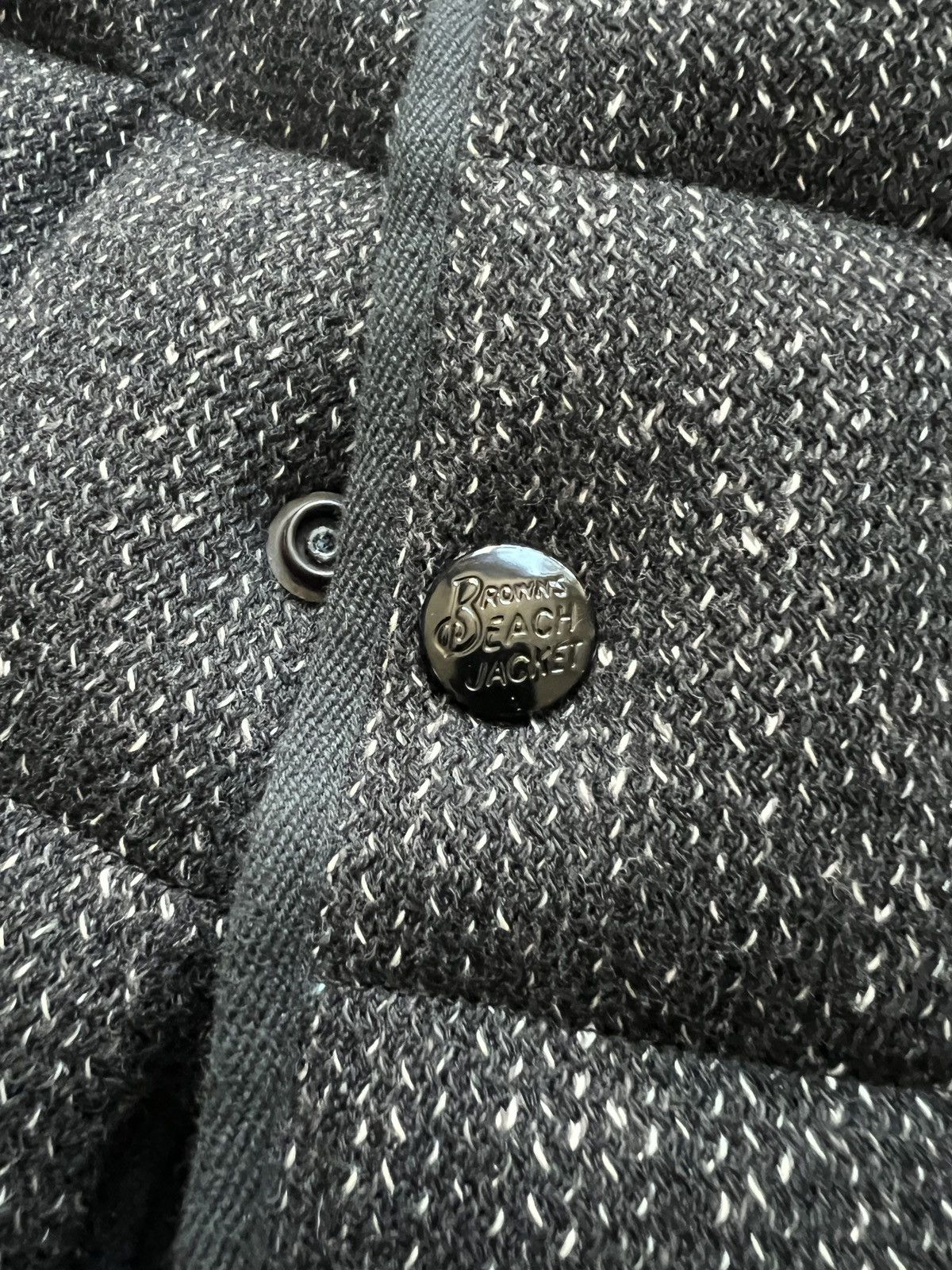 Brown's Beach Jacket Brown's Beach Wool Padded Duck Down Jacket At Last & Co Size US M / EU 48-50 / 2 - 6 Thumbnail
