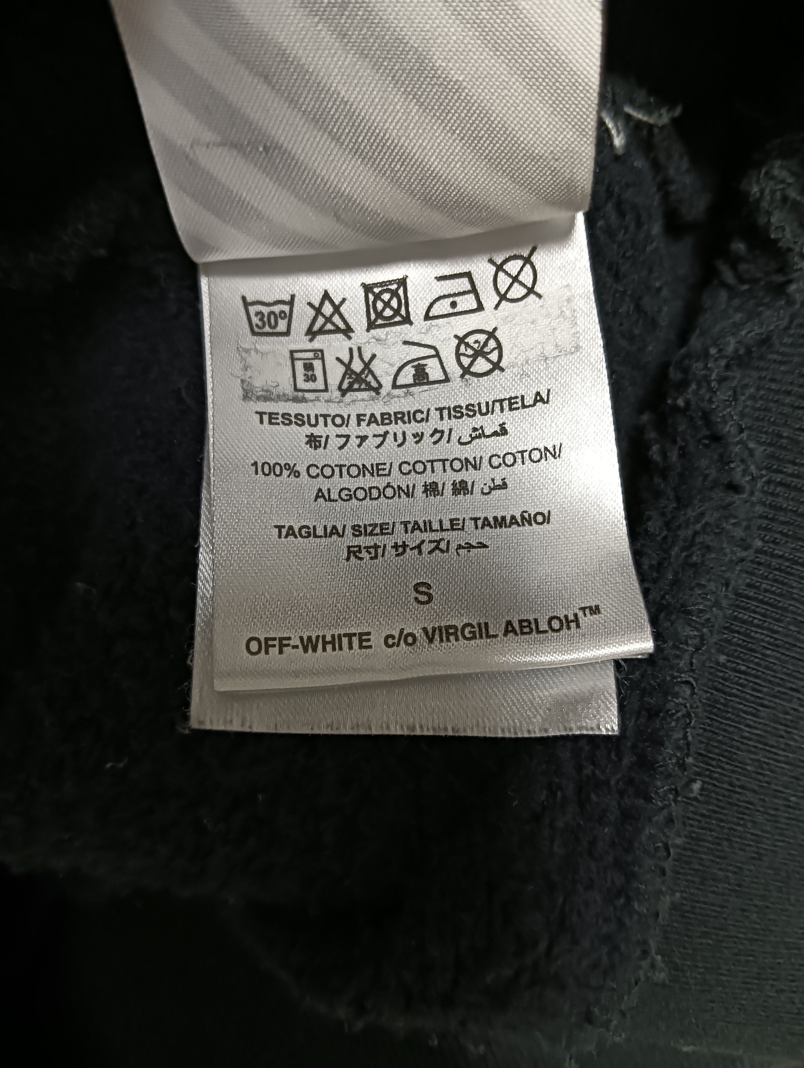 Off-White Diagonal Spray Sweatshirt Size US M / EU 48-50 / 2 - 6 Thumbnail