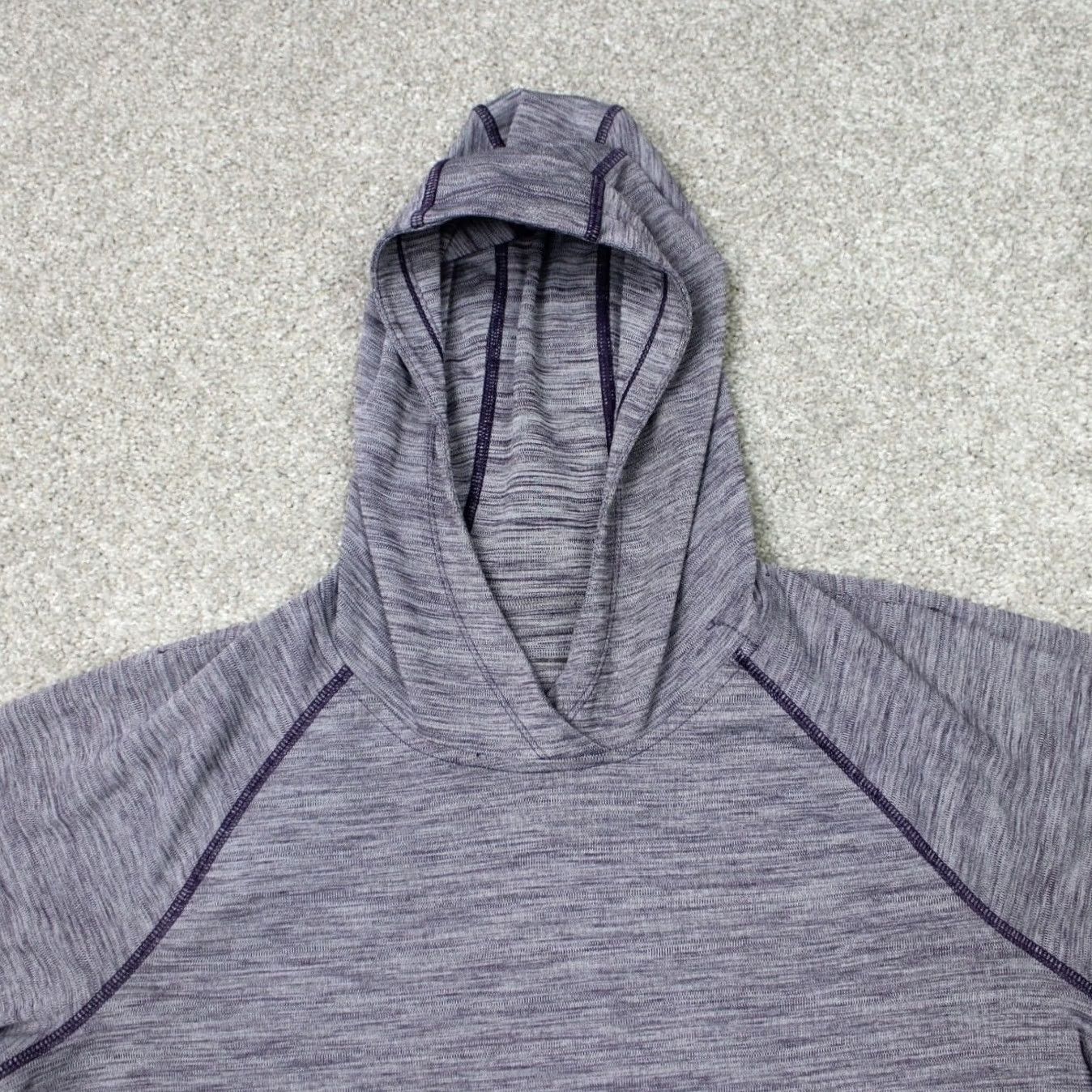 Under Armour Under Armour Hoodie Womens Large Purple Logo Athletic Pullover Hoodie Jacket Shirt Size L / US 10 / IT 46 - 3 Thumbnail