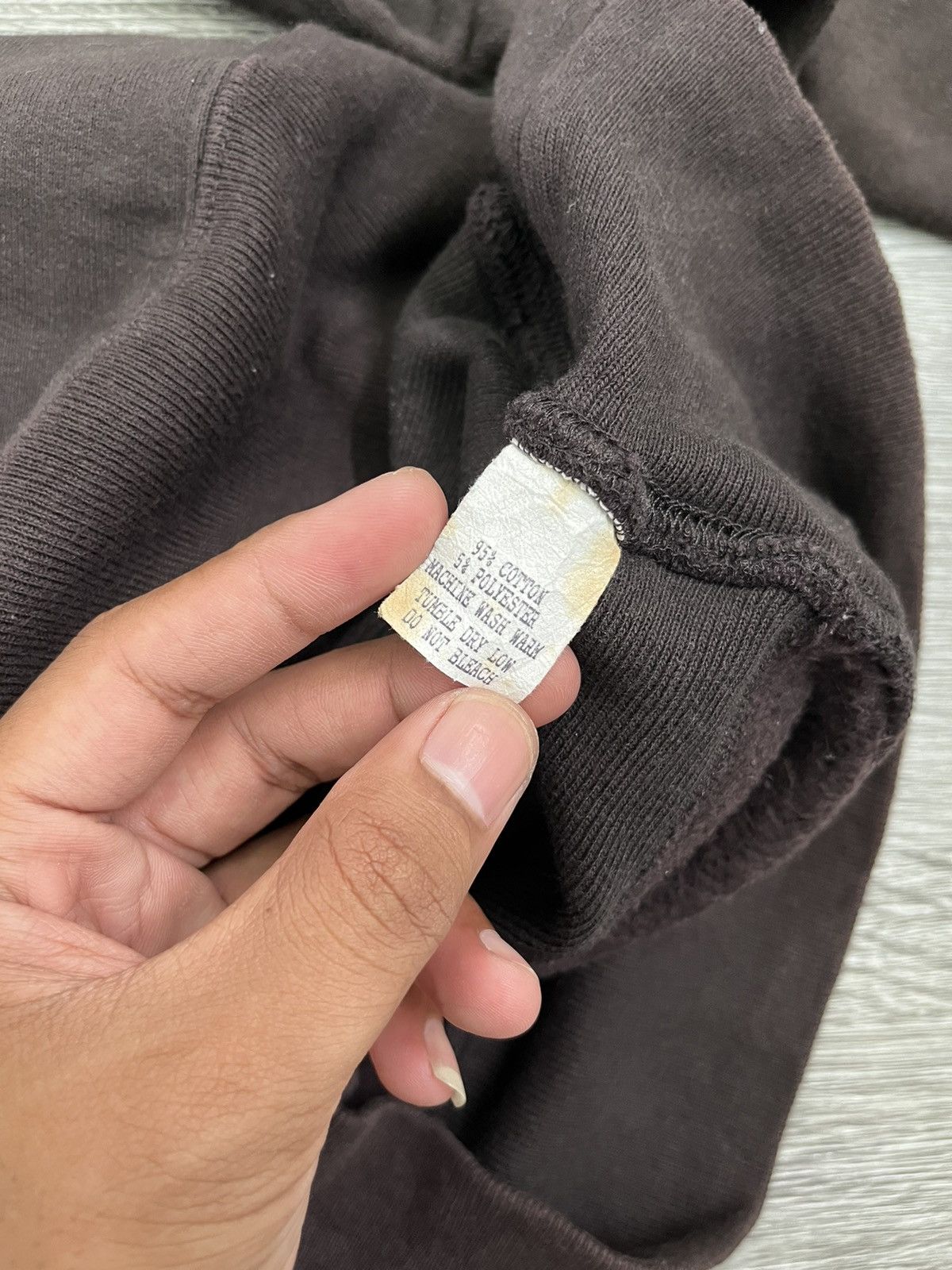 Supreme × Vintage Supreme Spell Out Hoodie Early 2000s Brown Size US XL / EU 56 / 4 - 12 Thumbnail