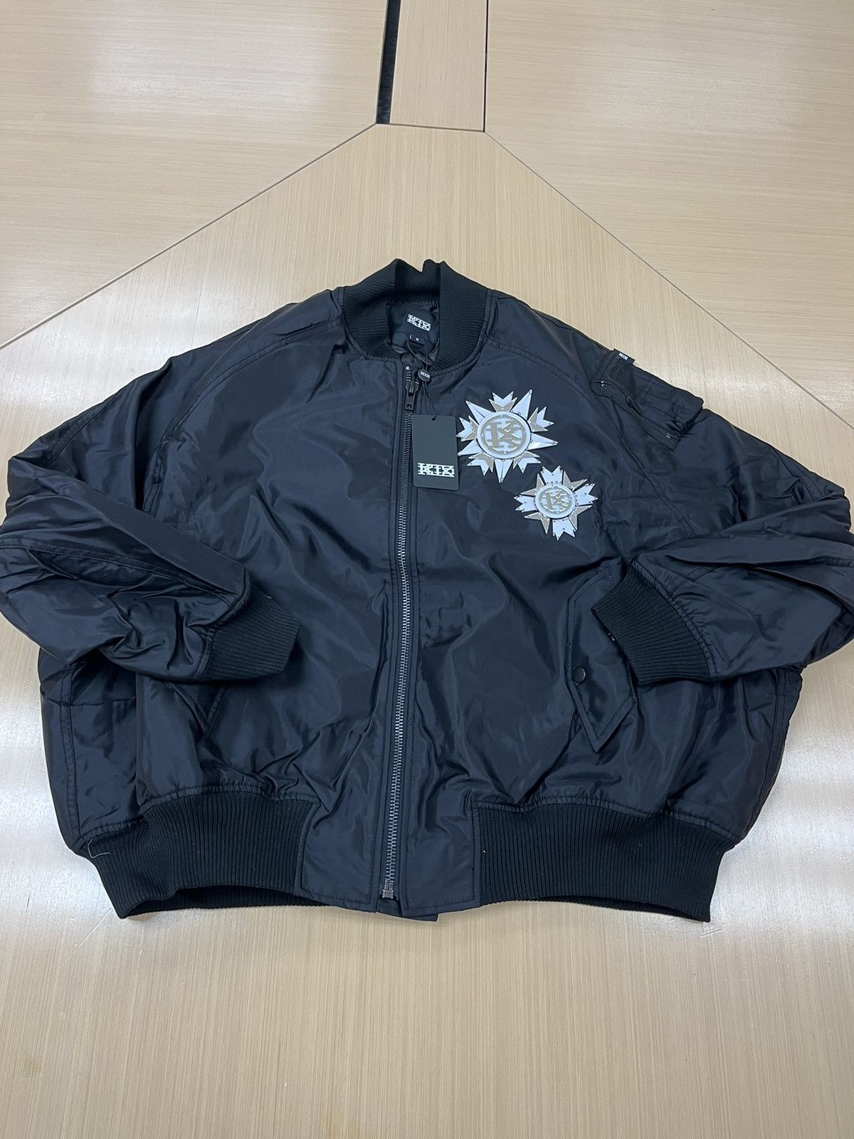 image of Ktz Bomber Jacket in Black, Men's (Size Small)