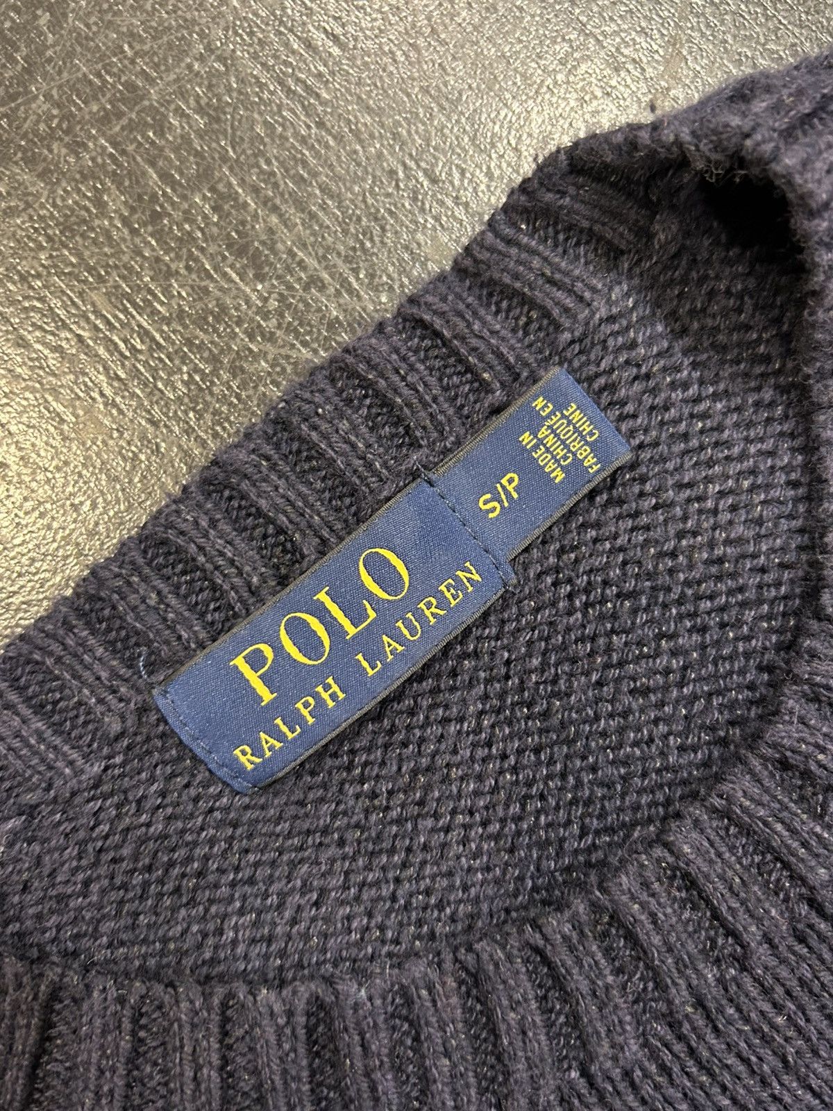 Polo Ralph Lauren Polo Ralph Lauren Bear Sweater Navy Size US S / EU 44-46 / 1 - 3 Thumbnail