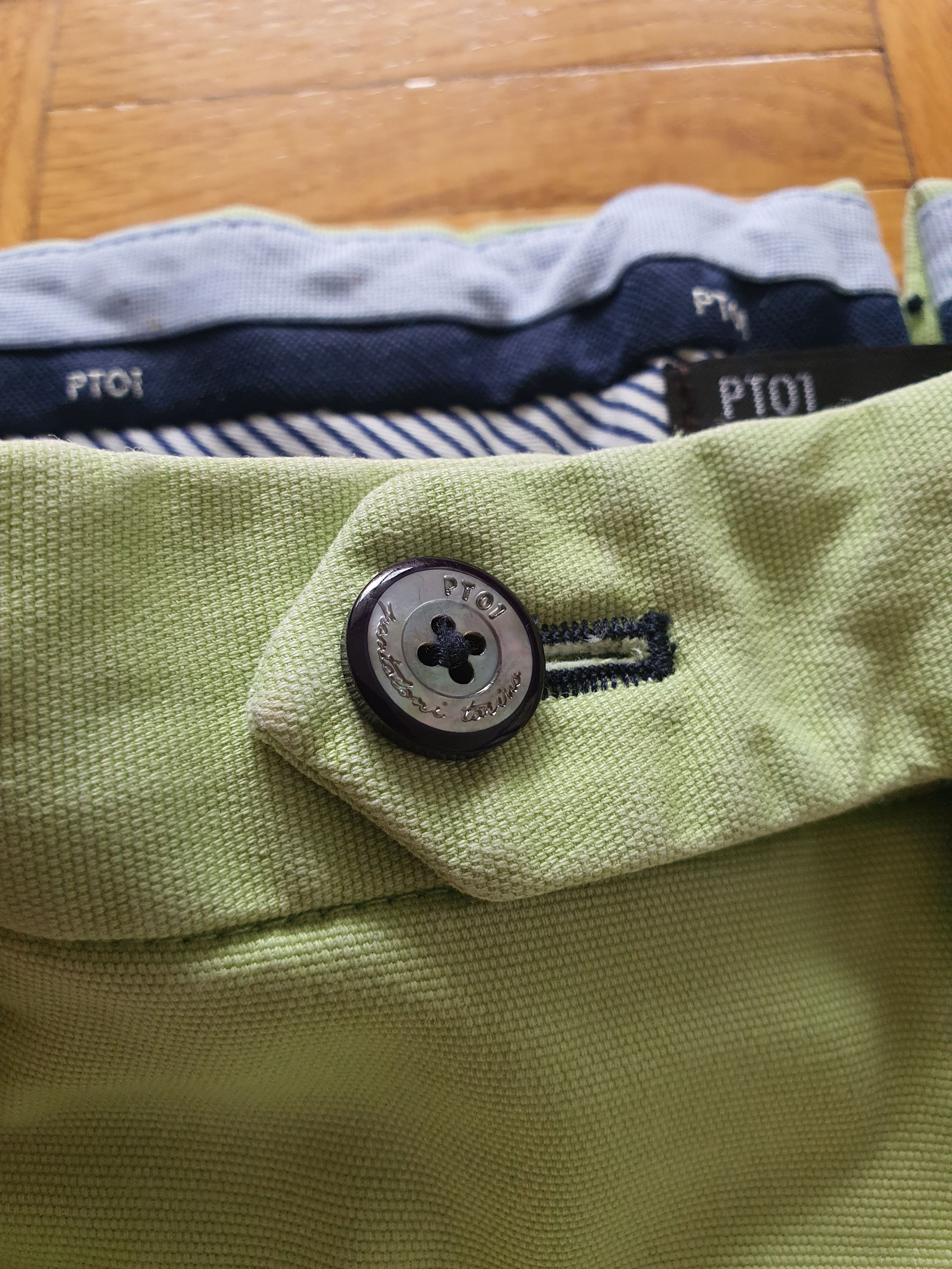 PT Torino ''La Rochelle'' Tailored Pants Trousers - New - EU 48, W32 Size US 32 / EU 48 - 10 Thumbnail