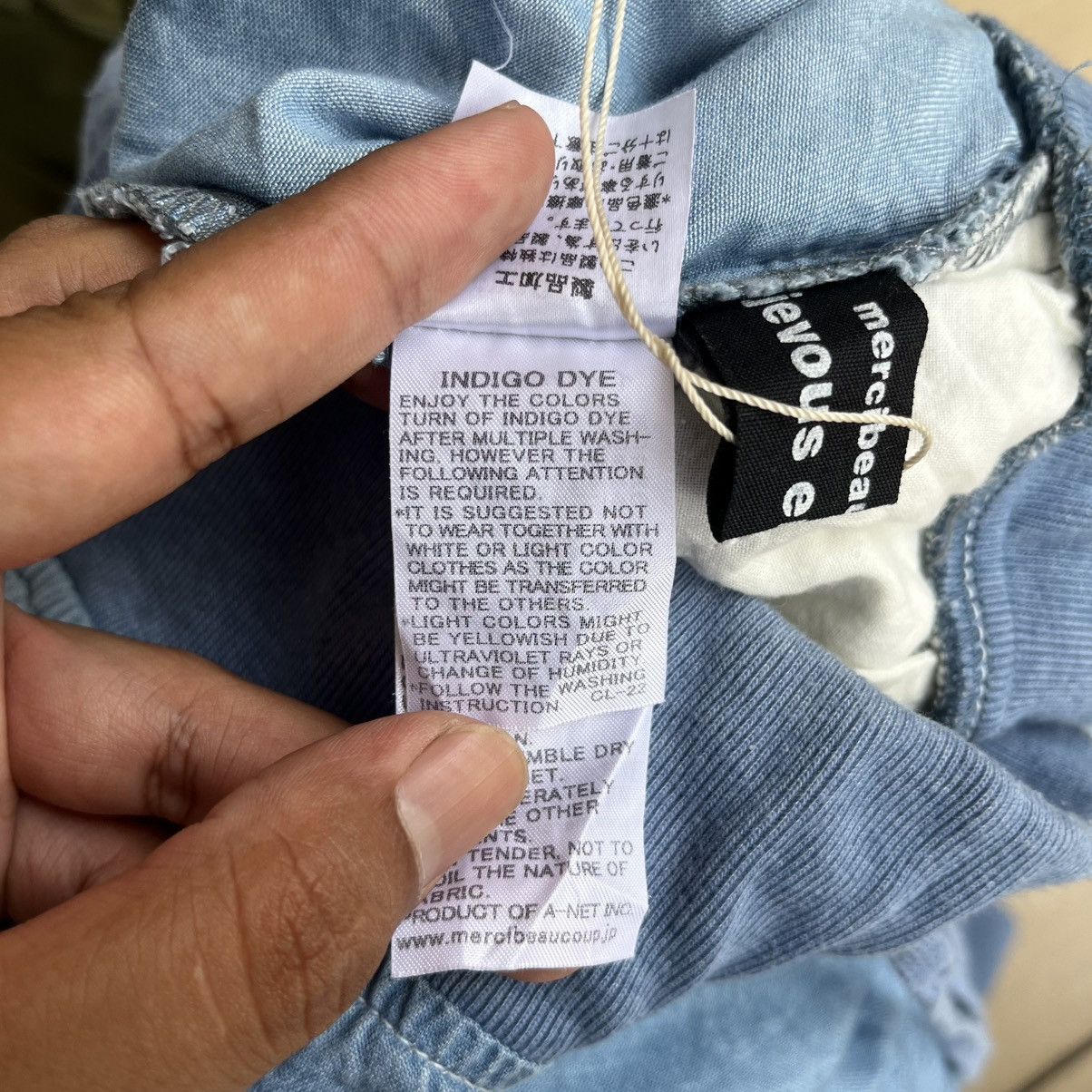 Issey Miyake Indigo dye crotch pants Size US 30 / EU 46 - 8 Thumbnail