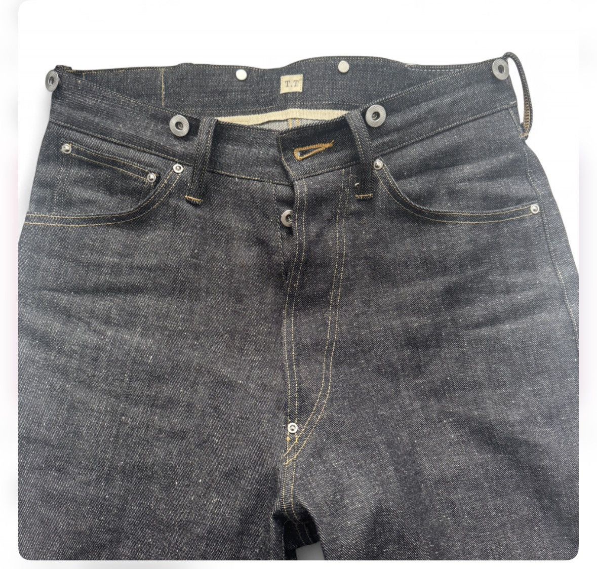 Taiga Takahashi Taiga Takahashi Lot 709 Size 32 Raw Selvedge Denim