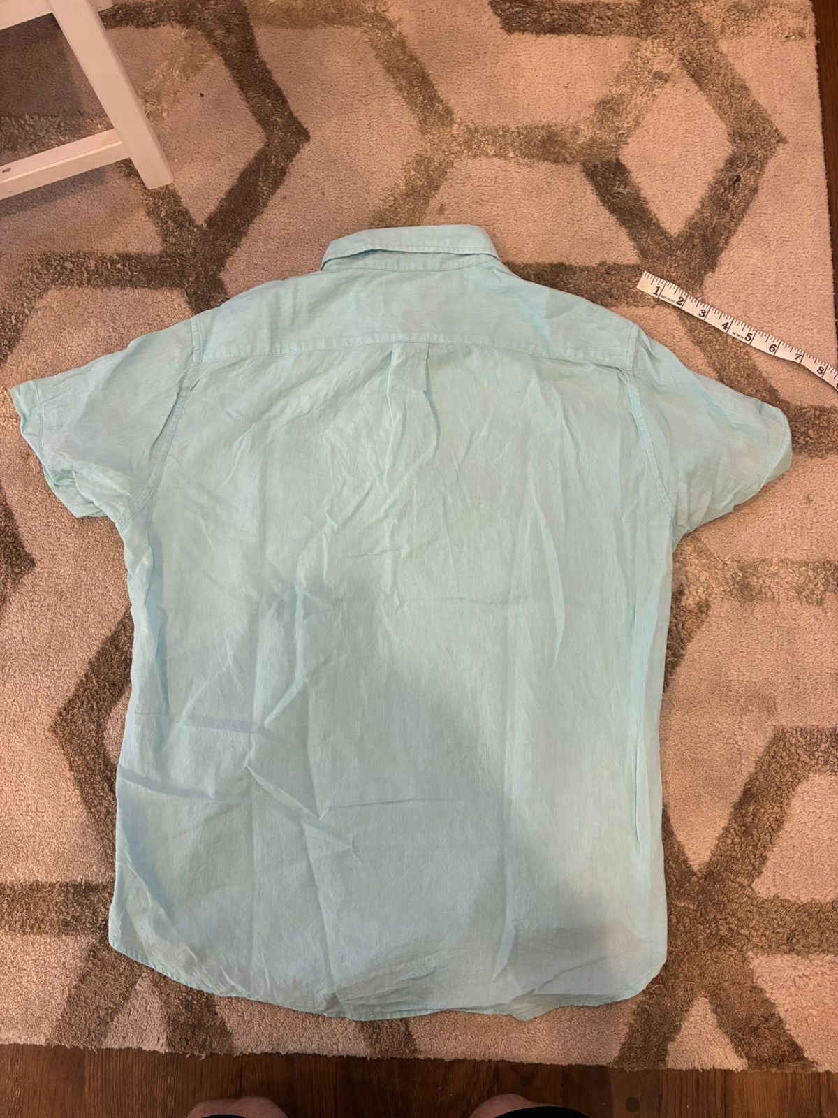 Bonobos Bonobos Slim Fit Short Sleeve Oxford Popover in Mint Size US M / EU 48-50 / 2 - 7 Thumbnail