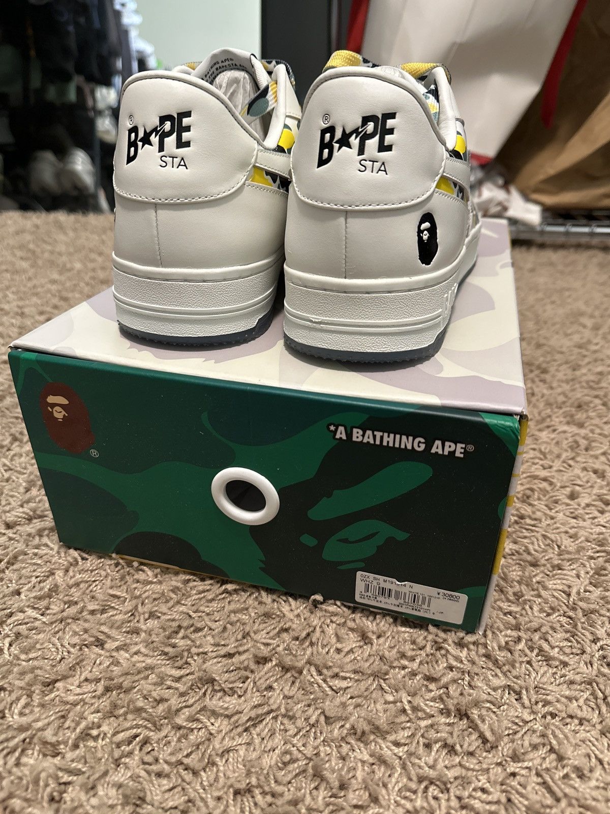 Bape Bapesta City Camo Osaka Exclusive Size US 9 / EU 42 - 4 Thumbnail