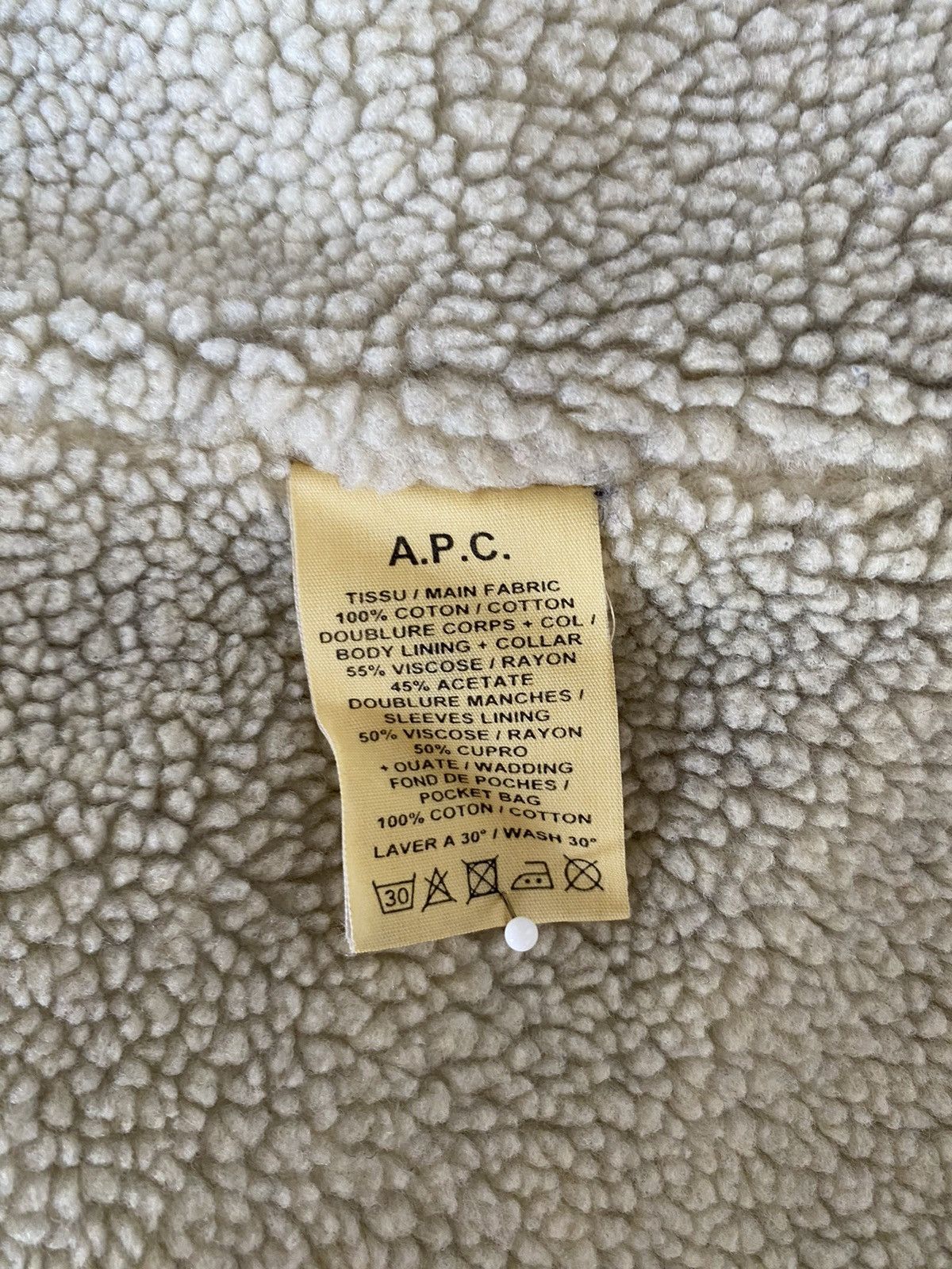 A.P.C. APC - Shearling Corduroy Jacket - 2012 Size US S / EU 44-46 / 1 - 17 Thumbnail