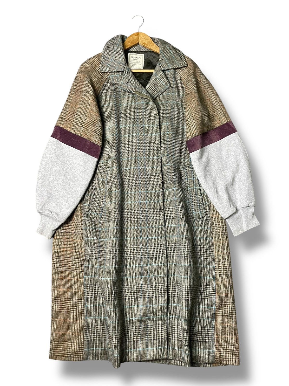 Japanese Brand × Vintage Vintage BLANC BASQUE Rare Design Long Coat (86) Size US XS / EU 42 / 0 - 1 Thumbnail