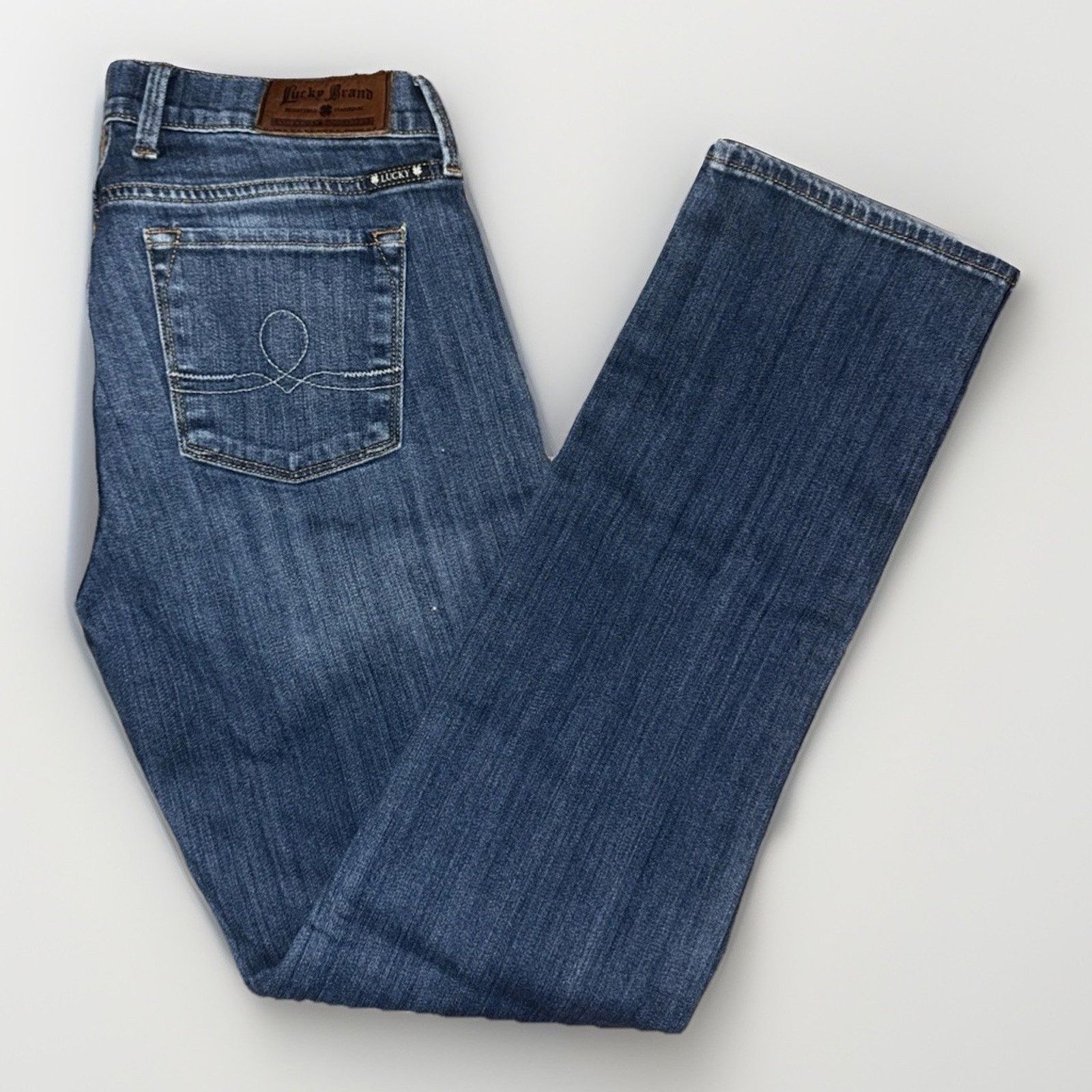 Lucky Brand Lucky Brand Sofia Straight Jeans Blue 30x32 Size 30" / US 8 / IT 44 - 5 Thumbnail