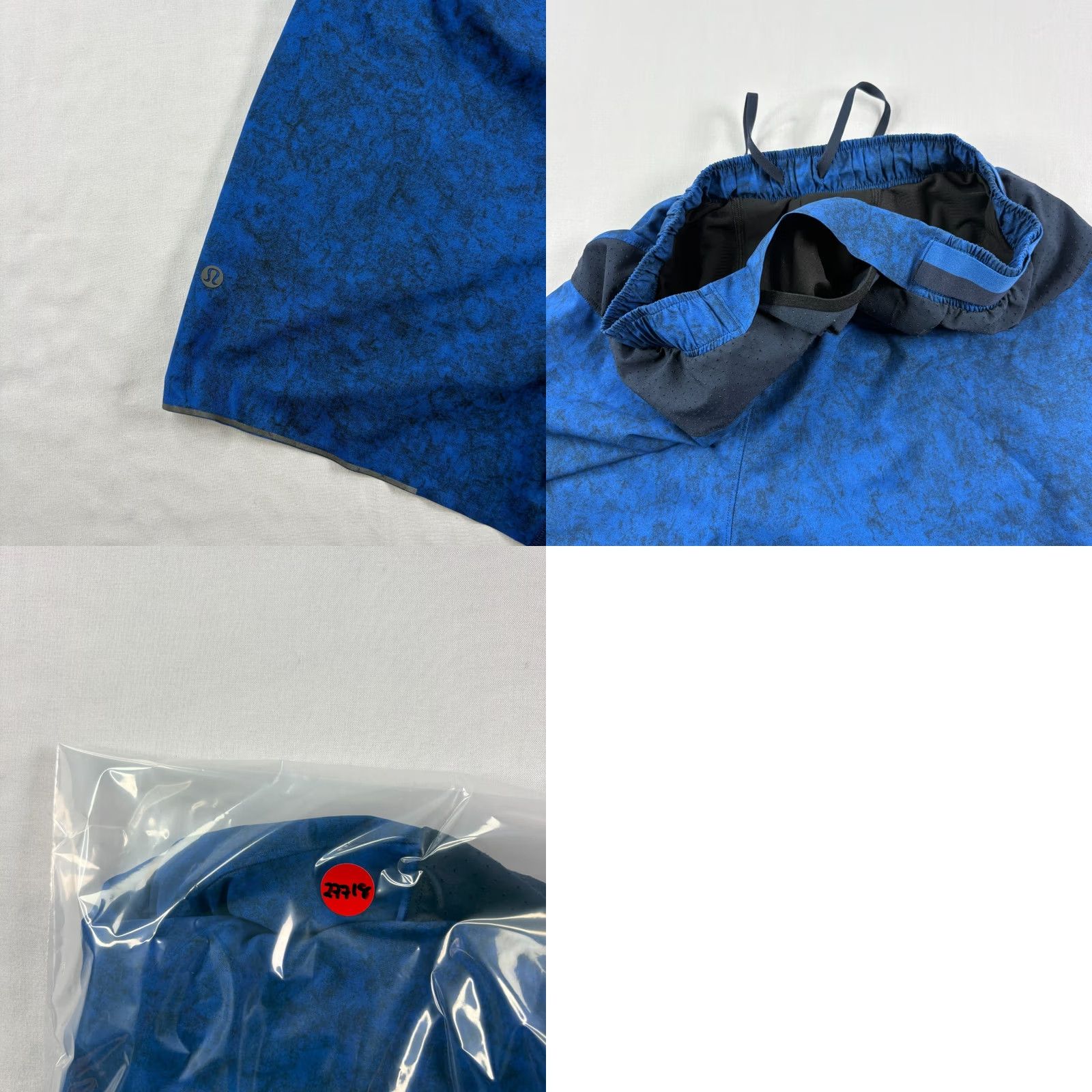 Lululemon Lululemon Surge Shorts Mens M Blue Athletic Lined Gym Running Performance Size US 31 - 8 Thumbnail