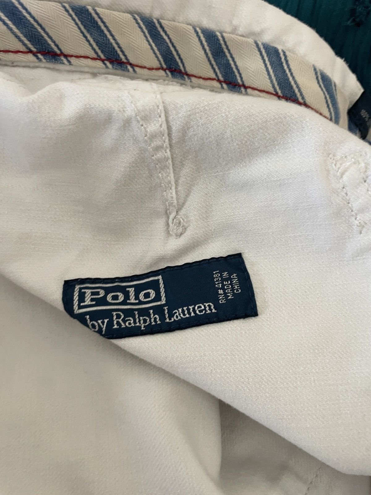 Polo Ralph Lauren Cargo distressed paint splash denim cut off shorts Size US 38 / EU 54 - 13 Thumbnail