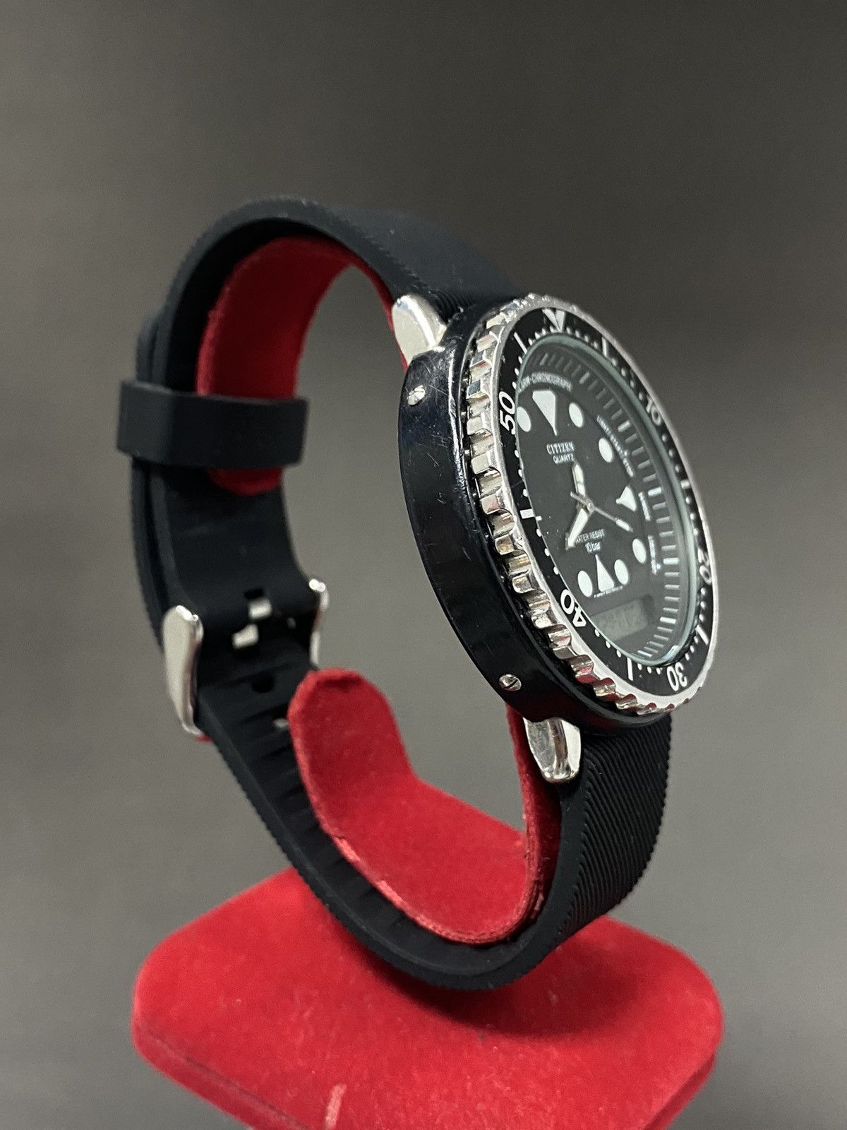 Citizen × Vintage Rare Vintage CITIZEN Diver Analog/Digital Quartz Men’s Watch Size ONE SIZE - 2 Thumbnail