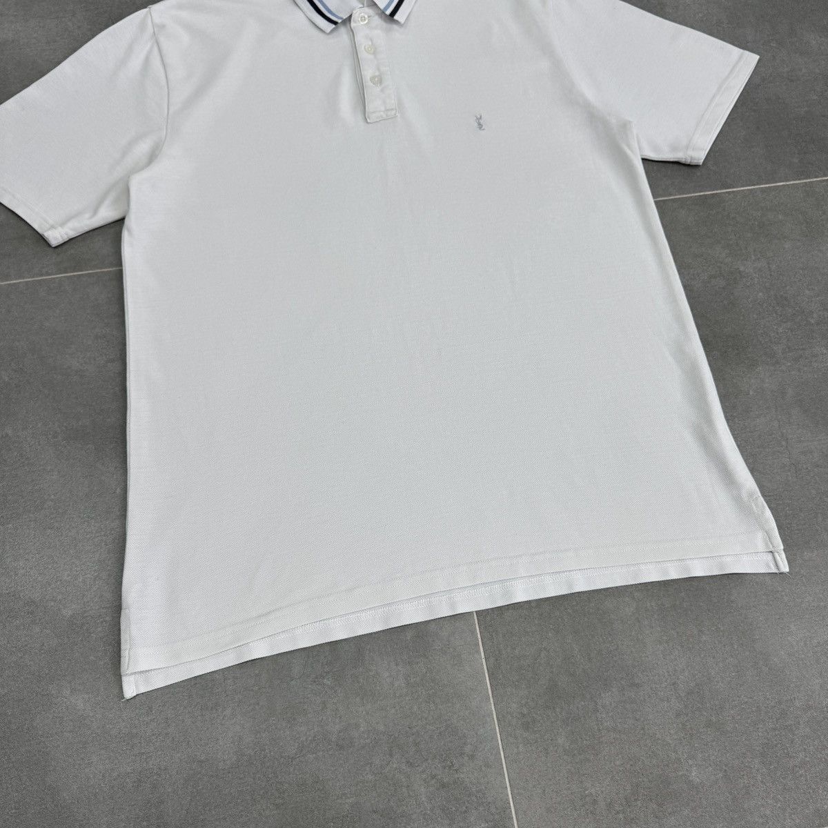 Yves Saint Laurent Yves Saint Laurent YSL Pour Homme Polo Shirt Men Size L Size US L / EU 52-54 / 3 - 6 Thumbnail