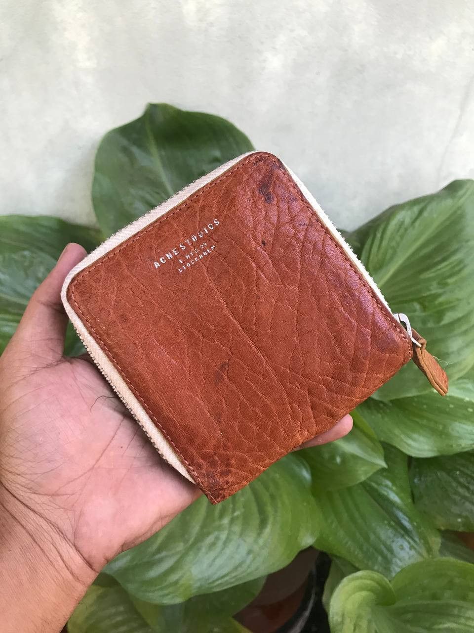 Acne Studios Acne stusios Zippered bifold wallet Size ONE SIZE - 1 Thumbnail