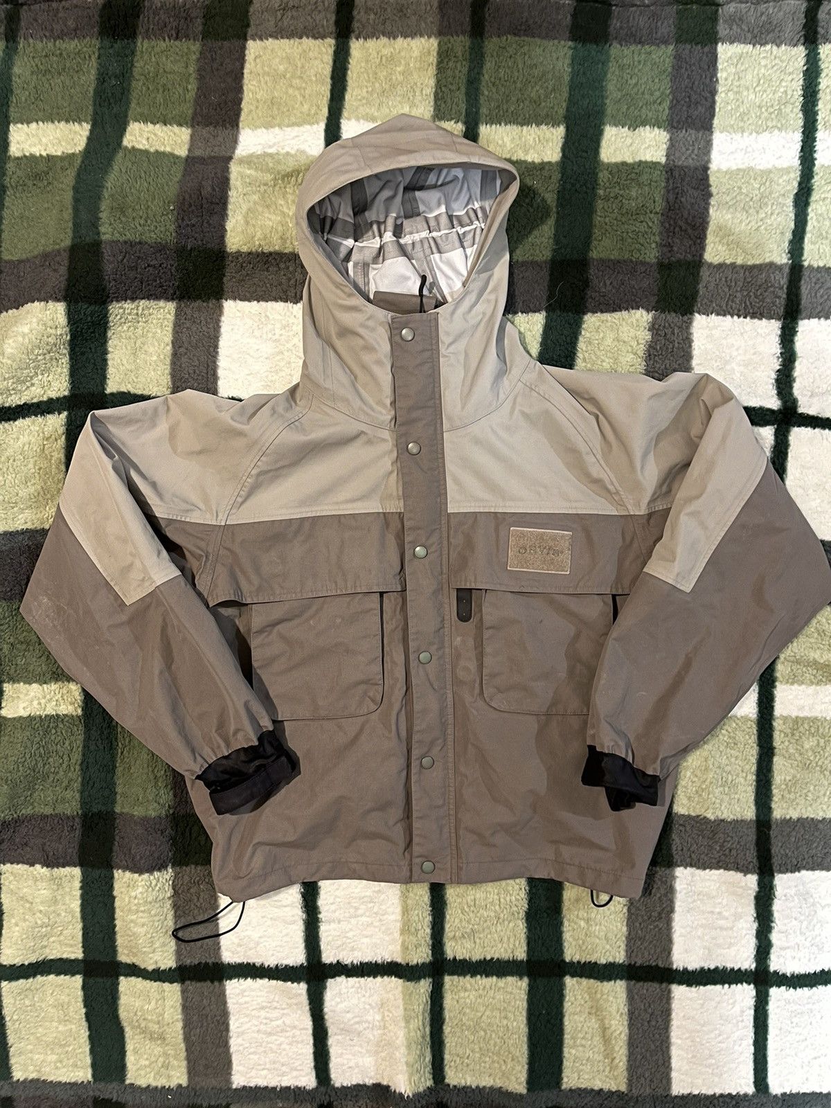 Japanese Brand × Orvis Orvis flyfishing 🎣 wading jacket goretex fishing gorp tech Size US L / EU 52-54 / 3 - 1 Thumbnail
