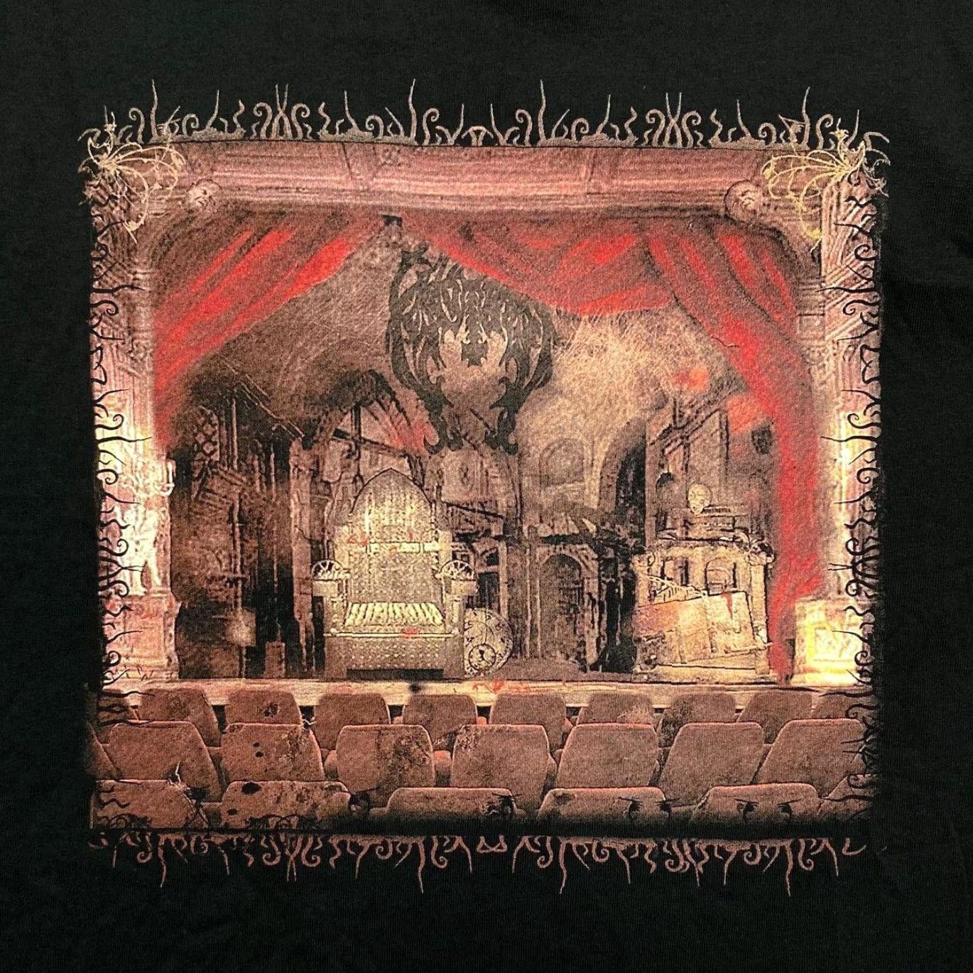Gildan Legio Mortis Taubertal Dark Metal Satanic Black Heavy Metal Band T-Shirt Large Regular Cotton Gildan Men Black Graphic Print Front Back Size US L / EU 52-54 / 3 - 3 Thumbnail
