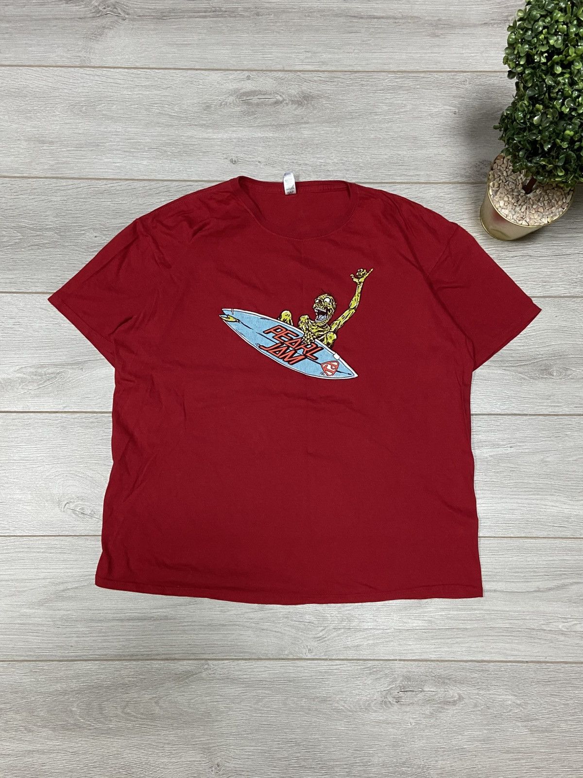 Band Tees VINTAGE 2009 PEARL JAM TOUR TEE nirvana alice temple creed Size US XL / EU 56 / 4 - 1 Thumbnail