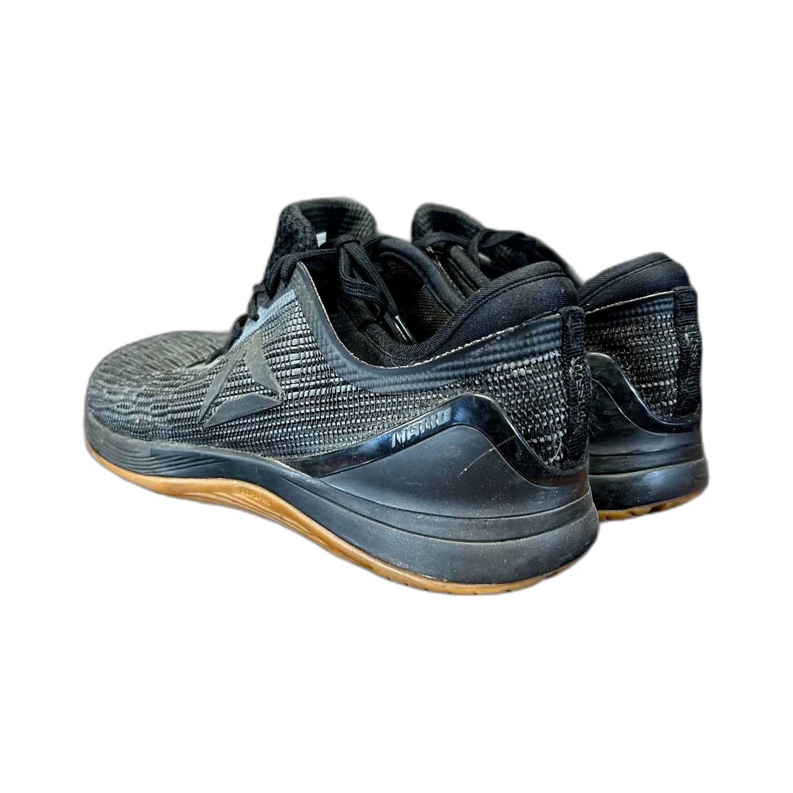 Reebok Reebok Crossfit Nano 8.0 Black Gum Athletic Training Gym Sho Size US 7 / EU 40 - 6 Thumbnail