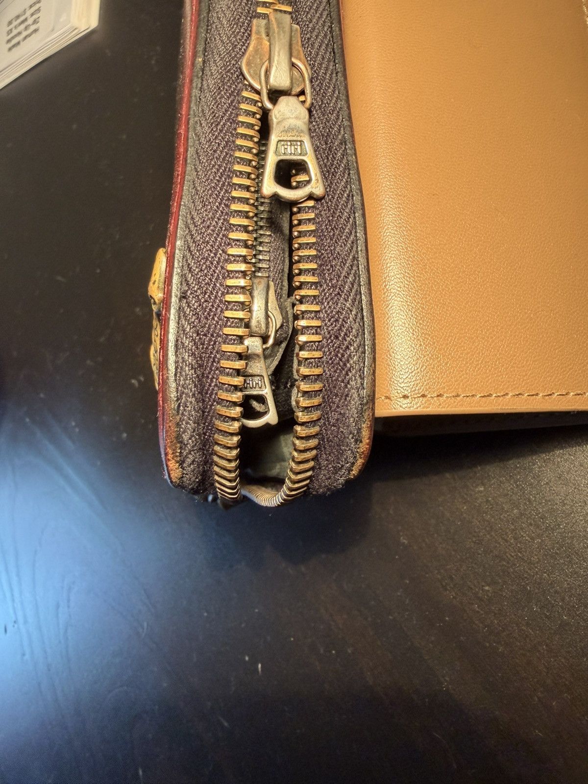 Isamu Katayama Backlash Backlash x Galcia Oxblood Long Wallet Size ONE SIZE - 5 Thumbnail