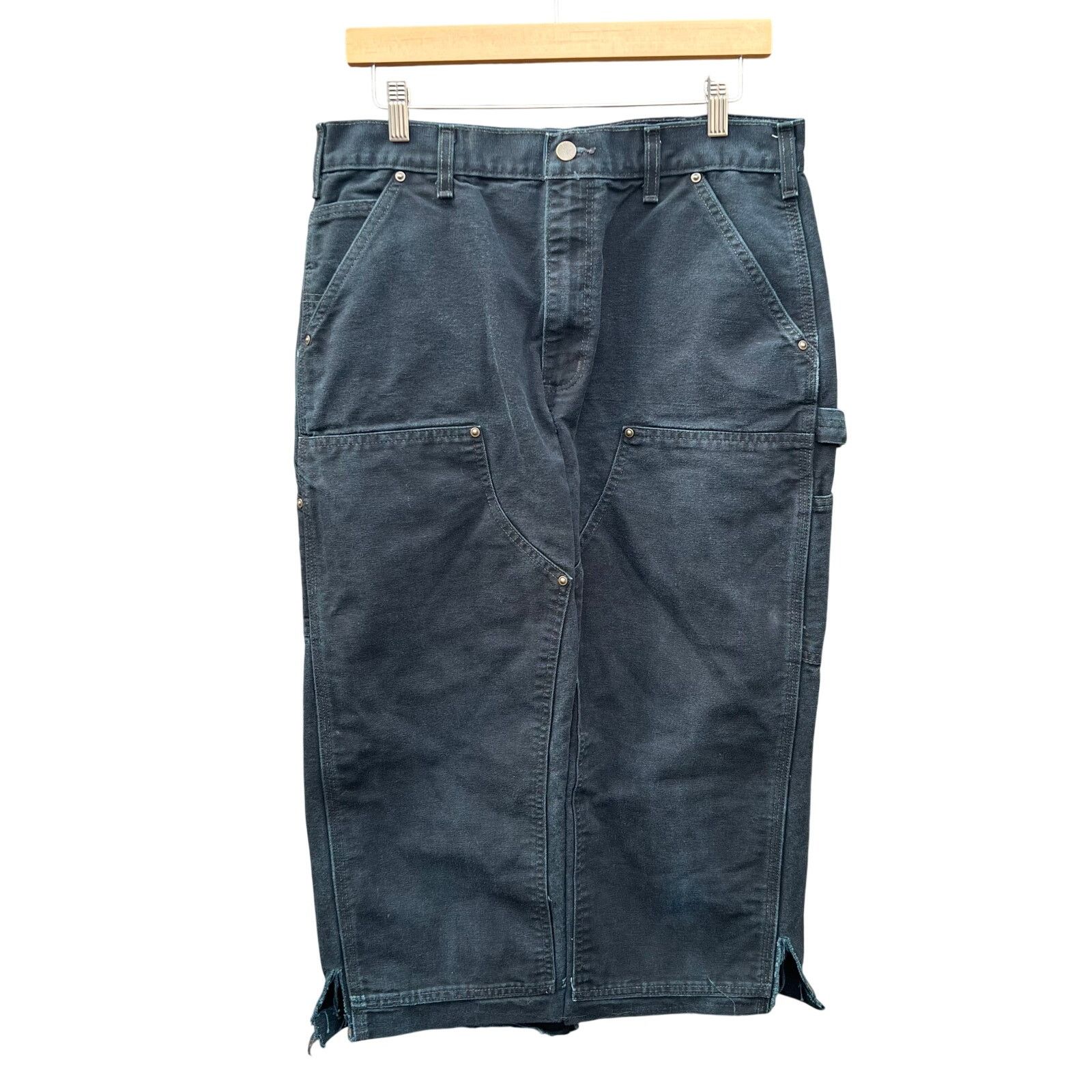 Carhartt Vintage Carhartt Black Double Knee Skirt Size XL 34x33 Size XL / US 12-14 / IT 48-50 - 1 Thumbnail