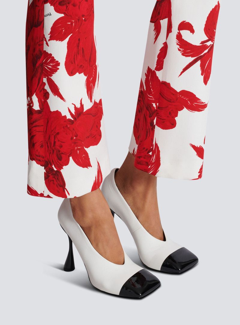 Balmain o1s1wg111225 95mm Eden Pumps in White Size US 8 / IT 38 - 8 Thumbnail