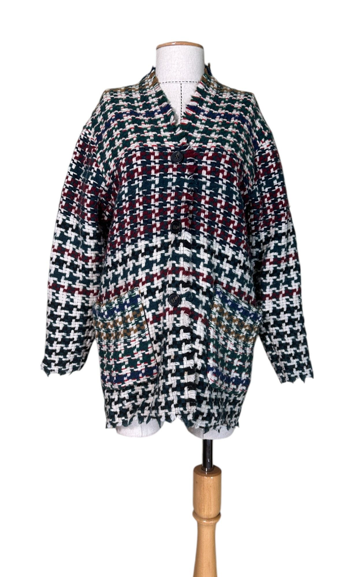 Isabel Marant Woven Multi Coloured Jacket Cardi coat Size S / US 4 / IT 40 - 1 Thumbnail