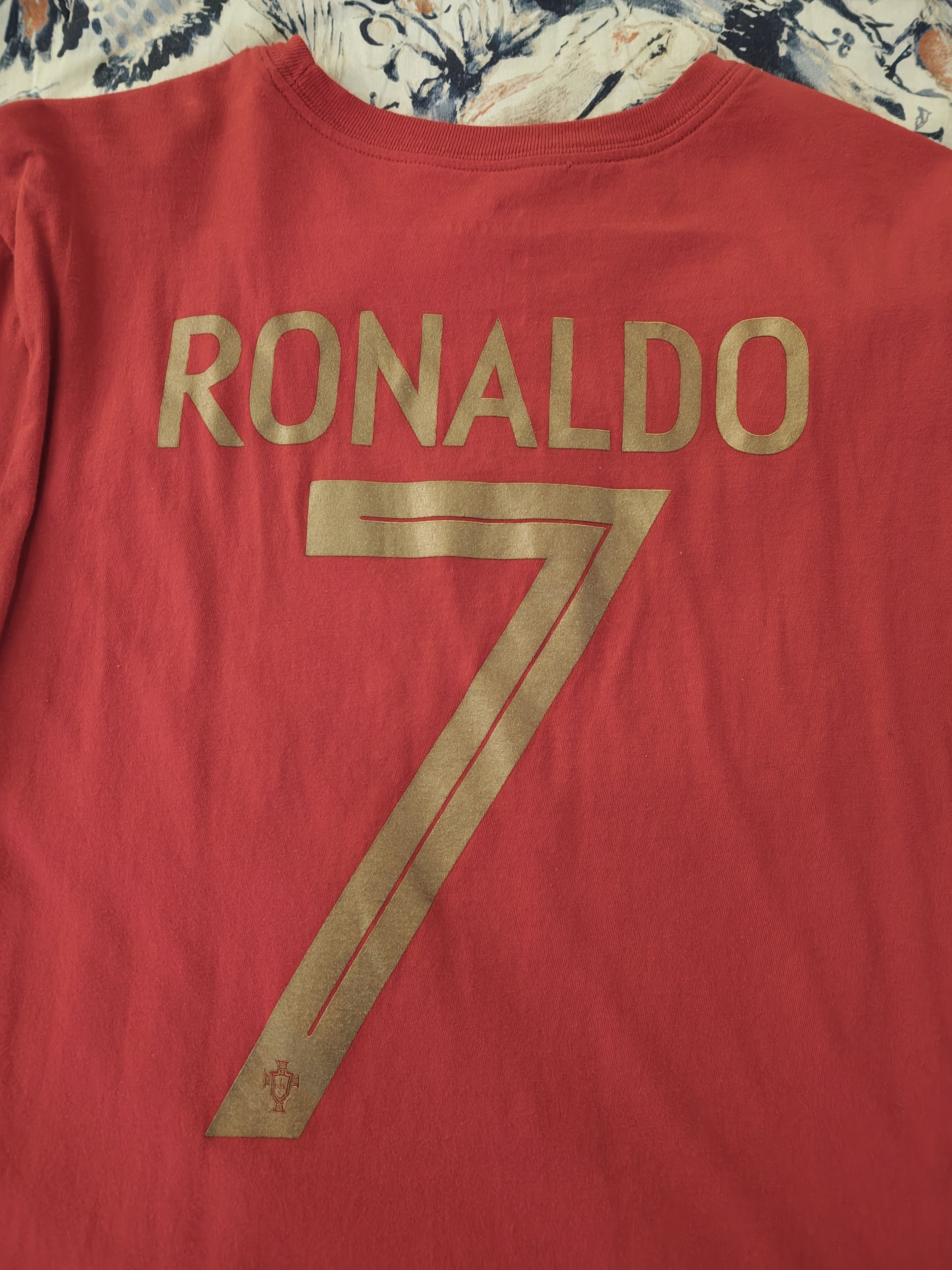 Nike Portugal Cristiano Ronaldo Nike T Shirt Soccer Men's Size US L / EU 52-54 / 3 - 5 Thumbnail