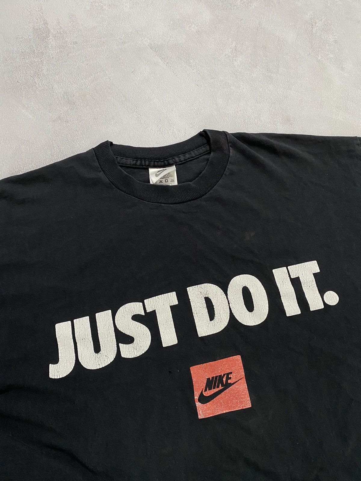 Nike 🕋 Vintage T Shirt Nike Just Do It Oversized Fit Size US M / EU 48-50 / 2 - 3 Thumbnail