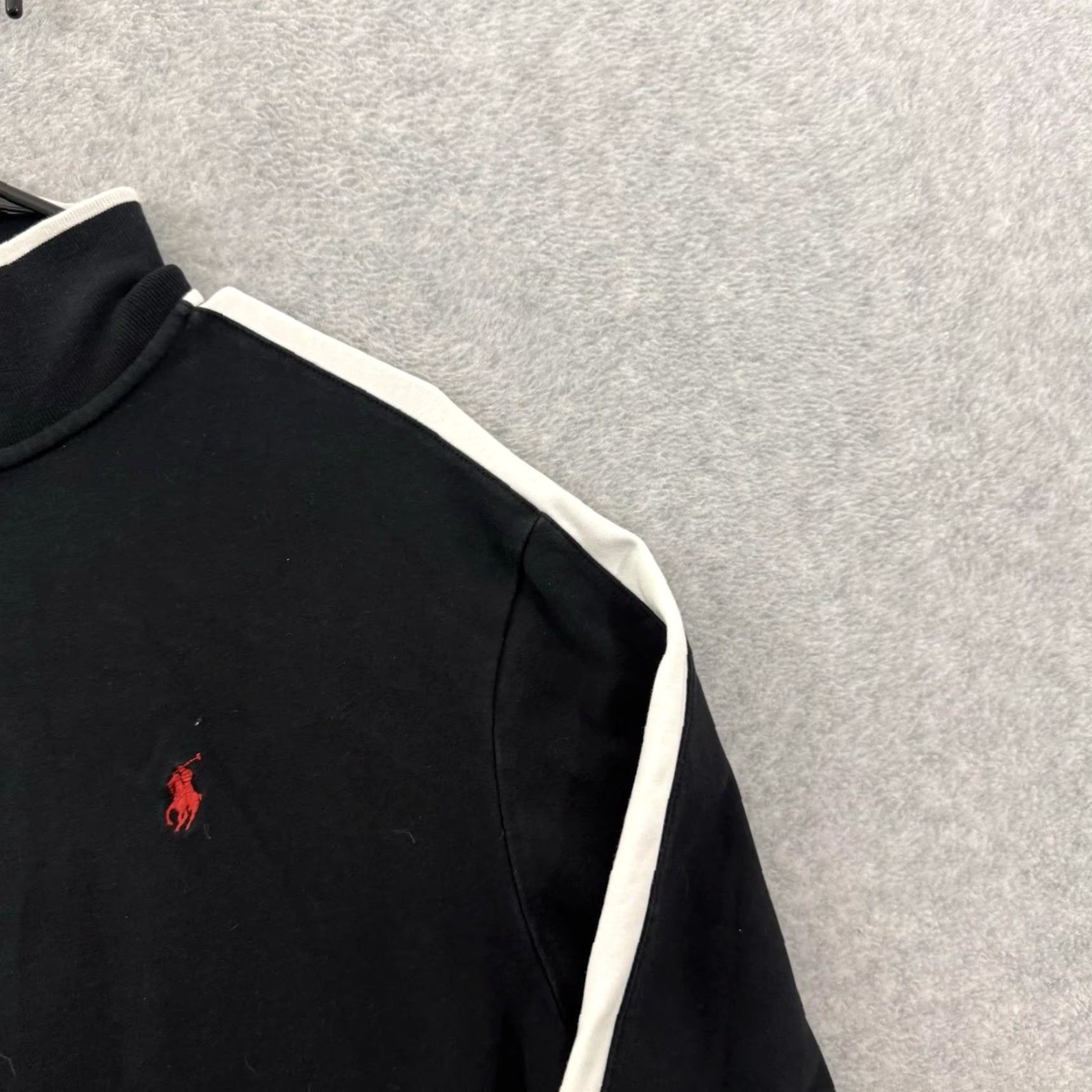 Ralph Lauren Polo Ralph Lauren Jacket Men L Black Interlock Full Zip Pockets Pony Windbreaker Shoes? Size US L / EU 52-54 / 3 - 2 Thumbnail