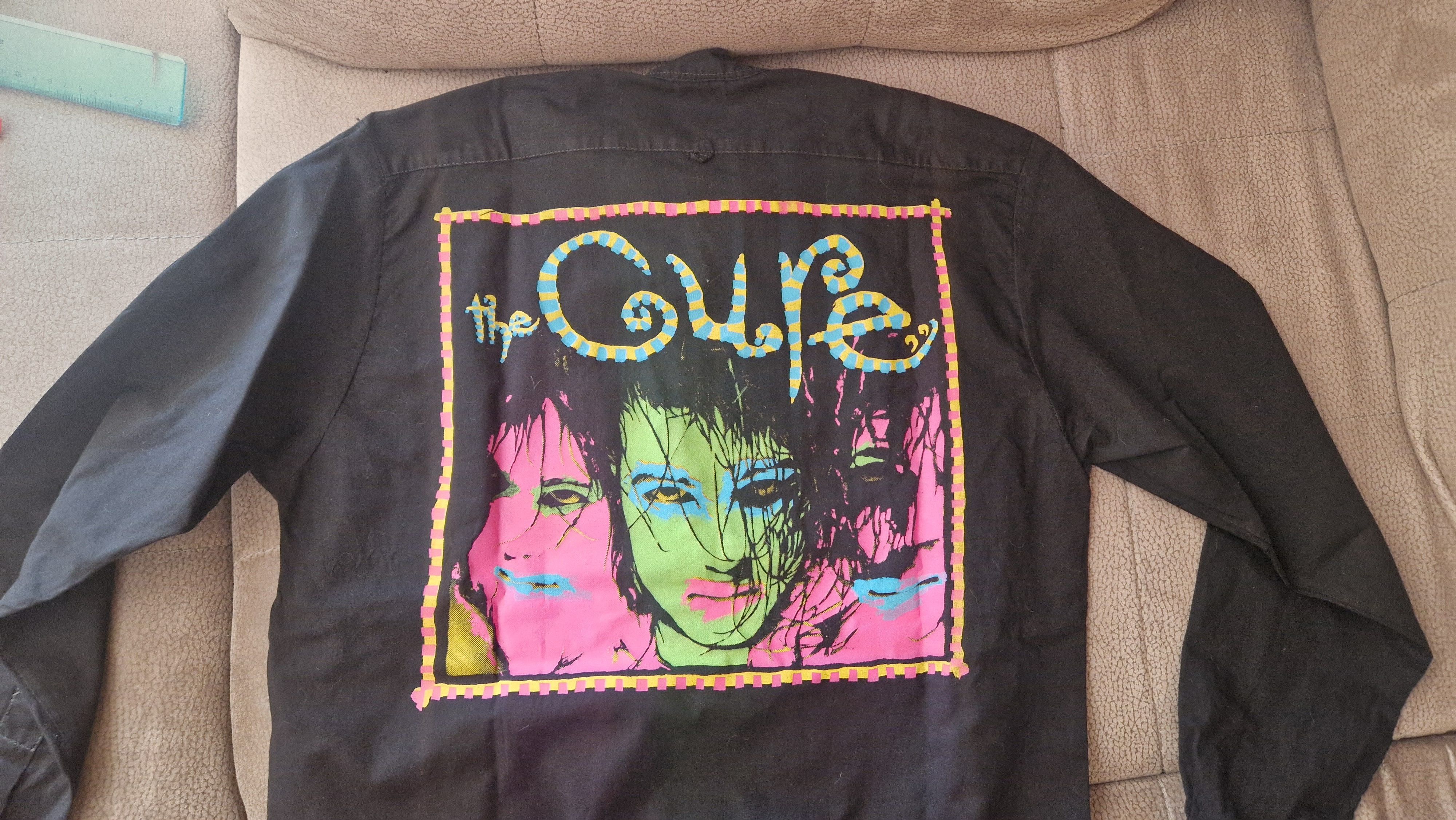 Vintage The Cure long-sleeve black shirt from the 1980s Size US XL / EU 56 / 4 - 2 Thumbnail