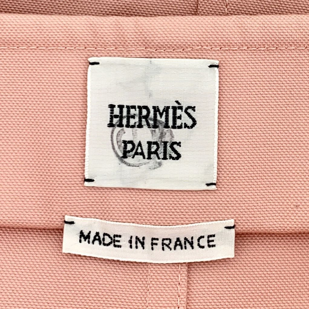 Hermes Hermes, Orange Pink Bell Chain Decor Casual Skirt K26WX Size 26" / US 2 / IT 38 - 7 Thumbnail