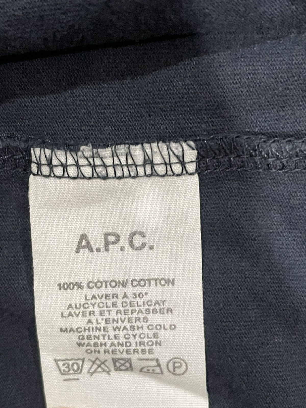 A.P.C. Hiver 87 Tshirt A.P.C logo print Size S / US 4 / IT 40 - 5 Thumbnail