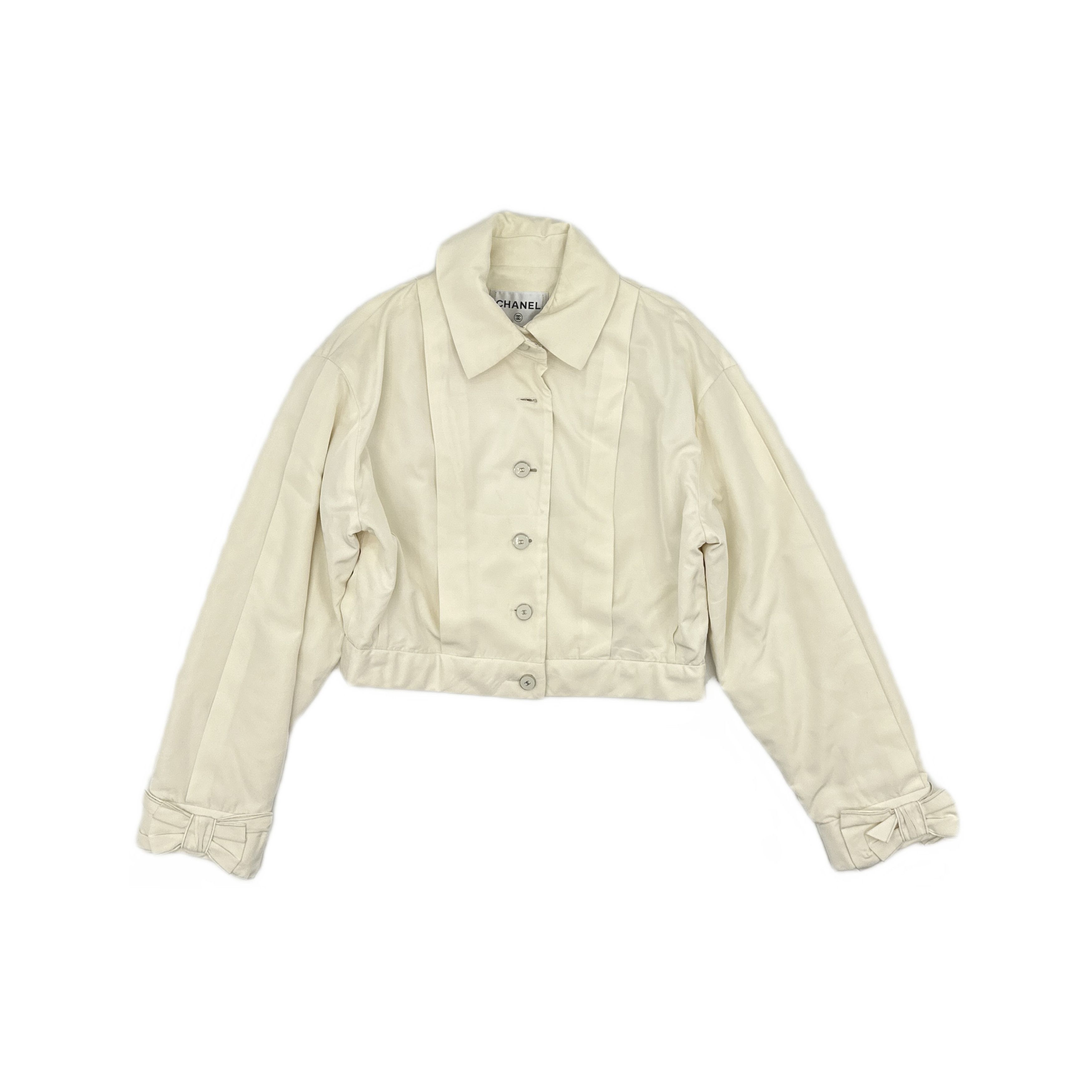 Chanel Chanel Bow Detail Jacket Size 38 Size S / US 4 / IT 40 - 1 Thumbnail
