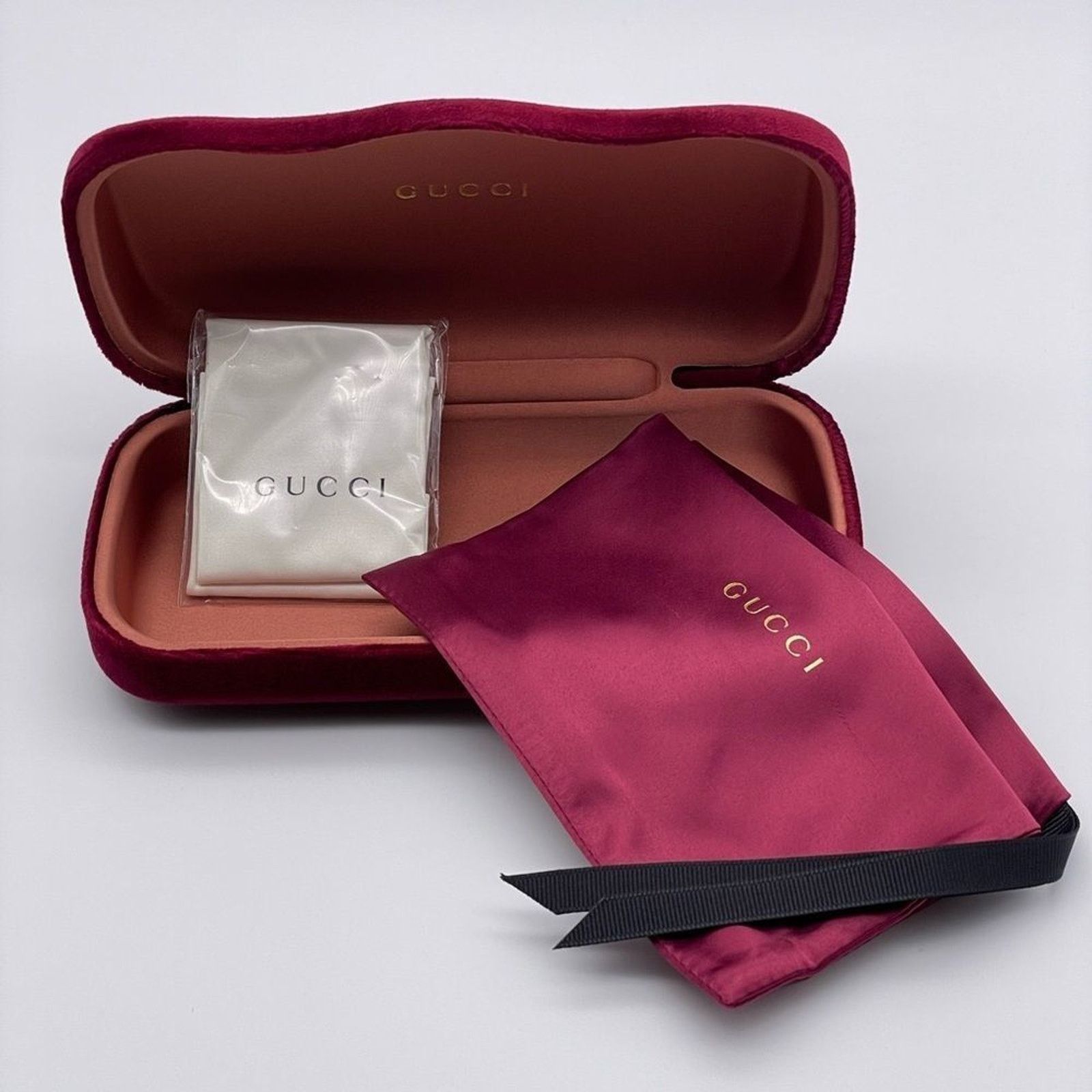 Gucci BRAND NEW GUCCI GG1023S 005 With Chain Black/Brown Women Size ONE SIZE - 12 Thumbnail