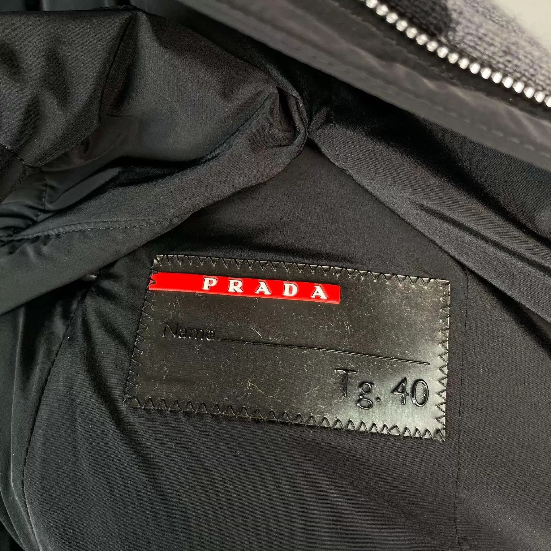 Prada Prada 95 New Color Blocked Black & Gray Down Jacket 170 Size S / US 4 / IT 40 - 5 Thumbnail