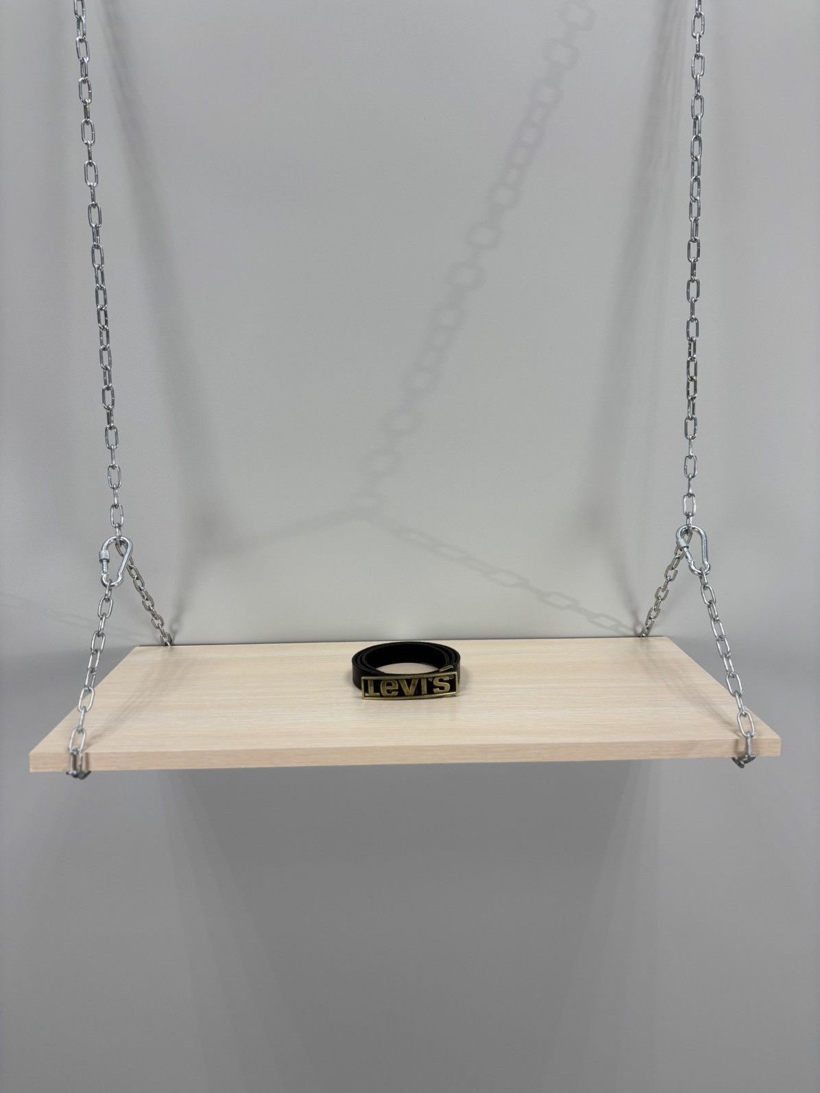 Leather × Levi's Womens leather belt Levis Size 75/30 Color Black Size ONE SIZE - 1 Thumbnail